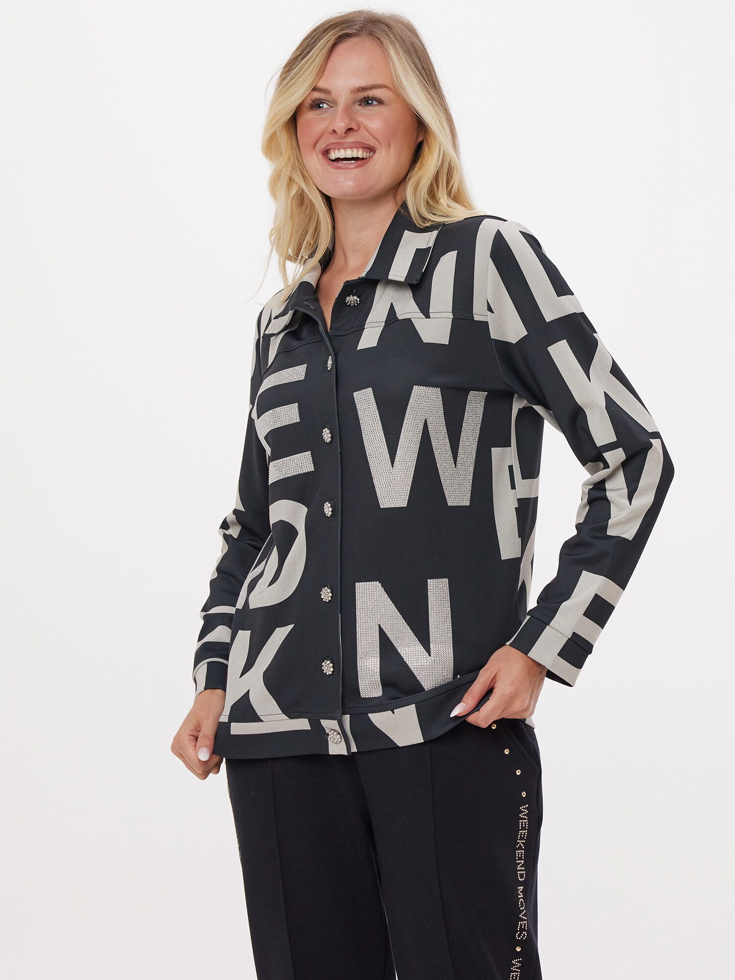 MONACO blue WEEKEND Jackenblazer Hemdjacke Figurumspielend günstig online kaufen