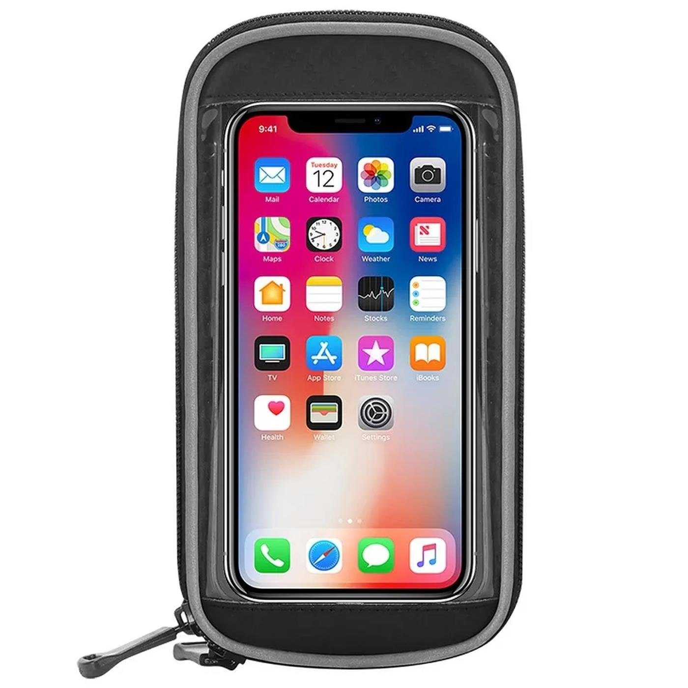 CoolGadget Handy-Halterung Sahoo Lenker Halter Bike - 0.8 Liter, (Fahrrad Motorrad Halterung Smartphone Handy Halter für Lenker)