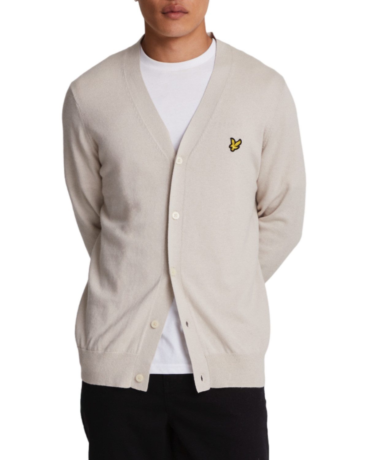 Lyle & Scott Cardigan Herren Aus Weicher Merino Baumwolle günstig online kaufen