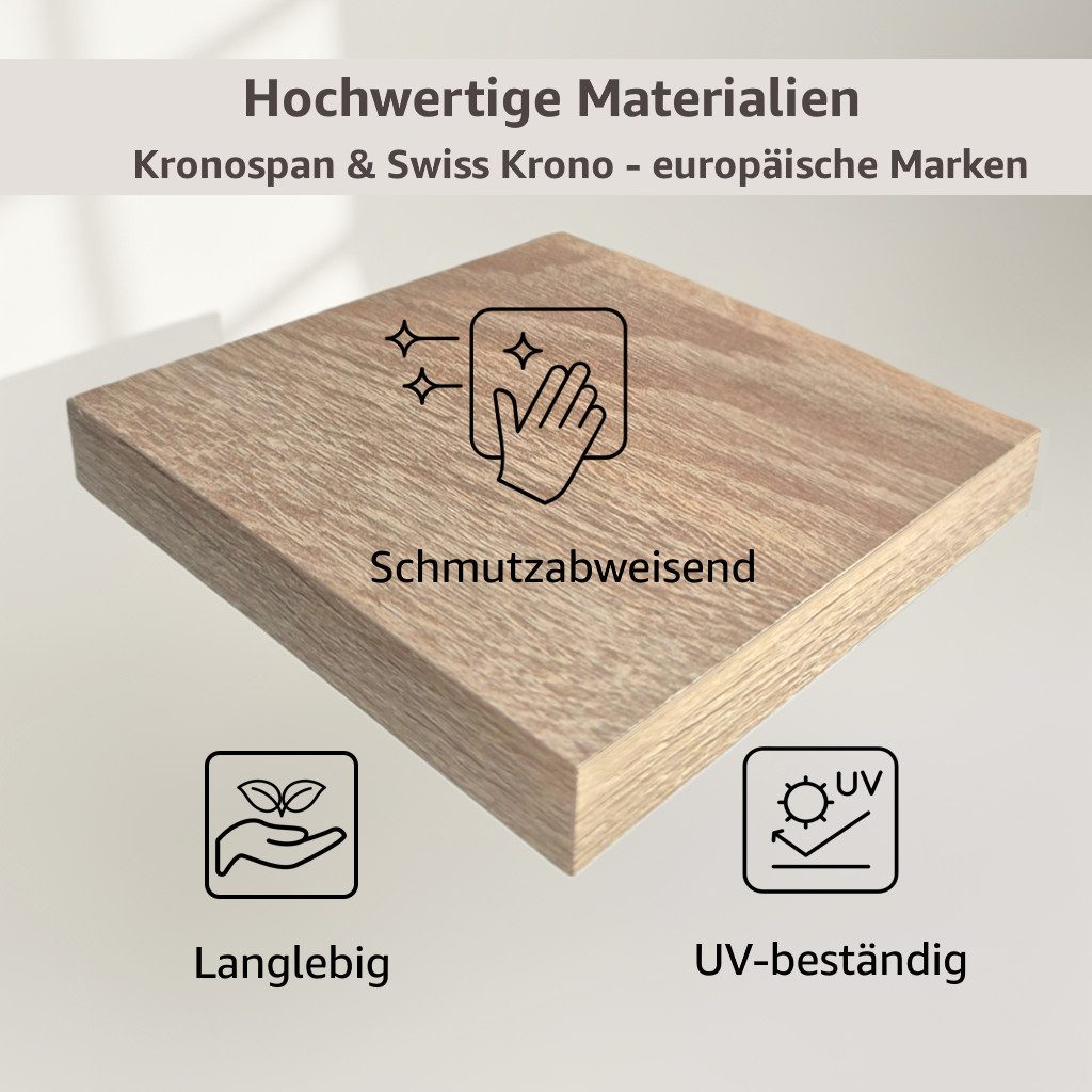 Rodnik Esstisch klappbar 2-8 Personen, stabil & platzsparend, praktische abschraubbare Beine – Bild 5 von 5