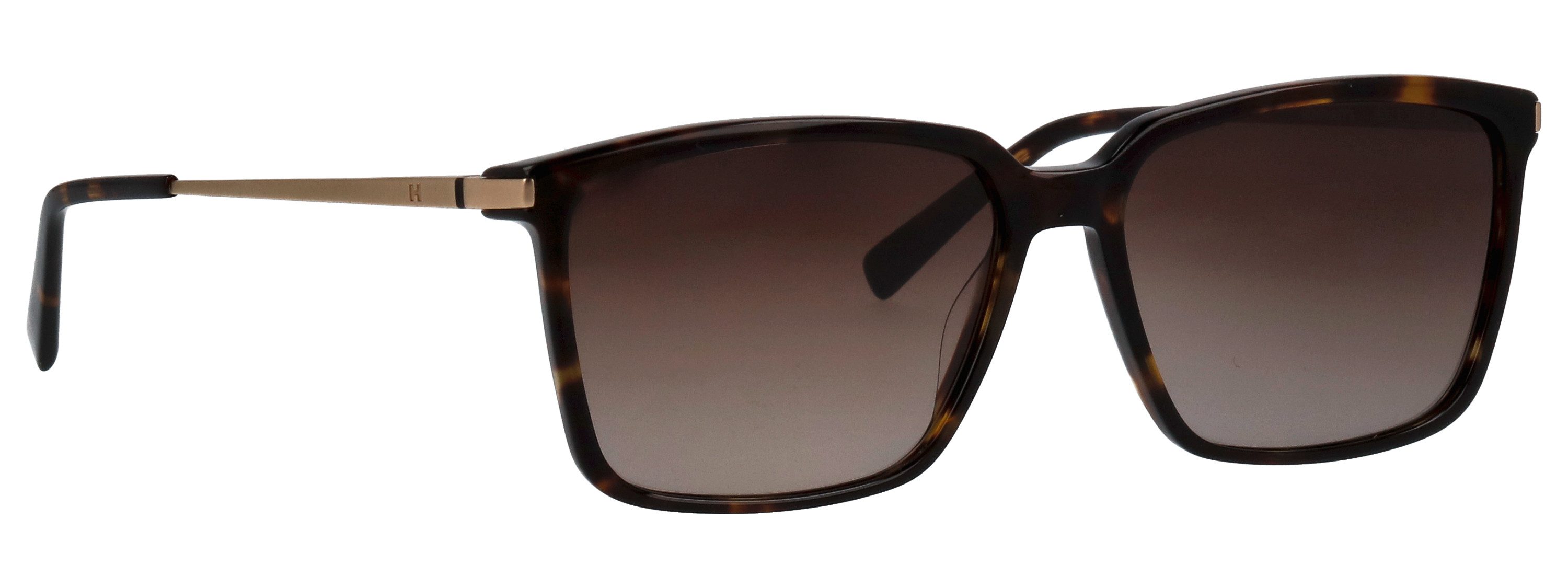HUMPHREY´S eyewear Sonnenbrille Modell 585352 Form Karree/Eckig, Logoschriftzug auf Bügel, Kombifassung