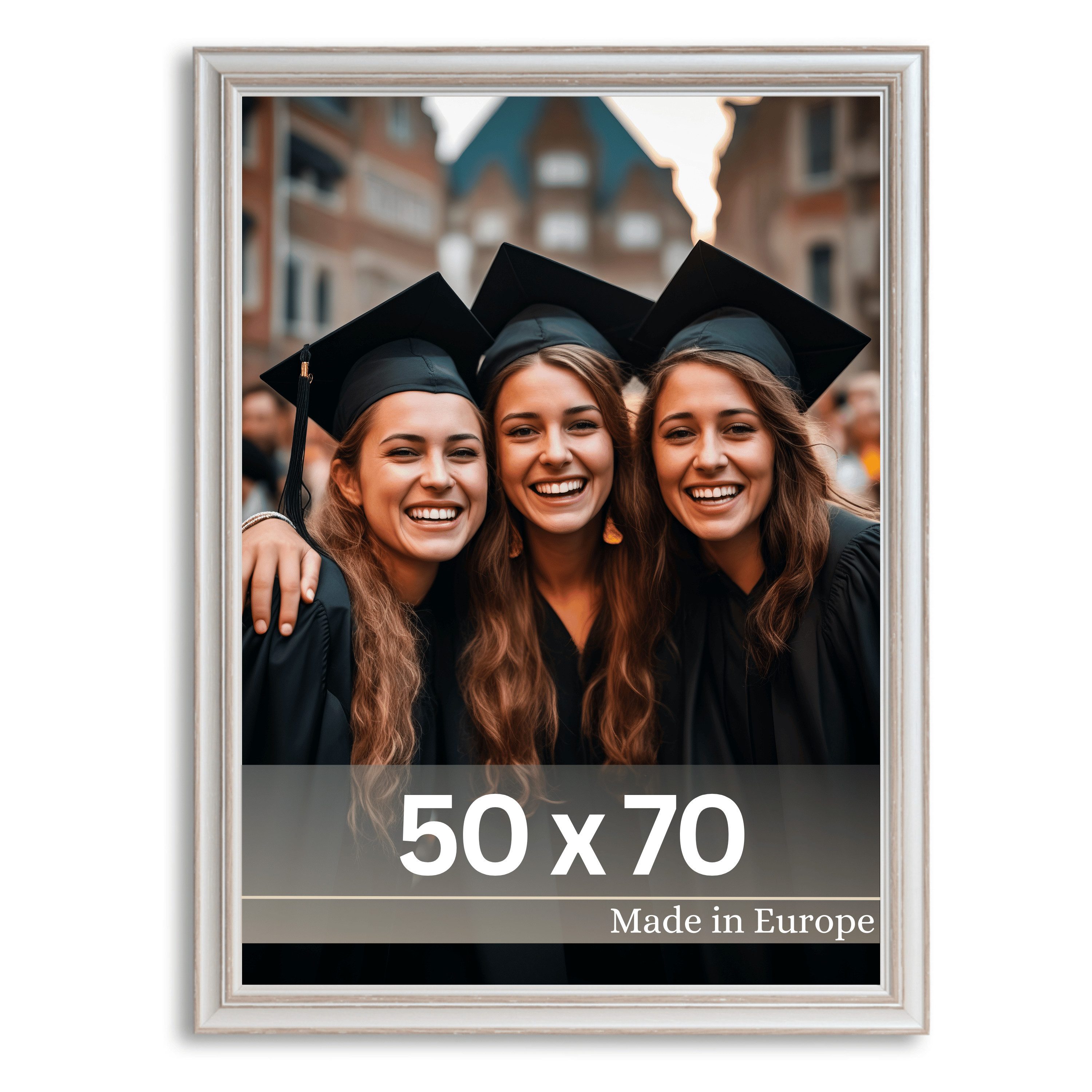 Victor (Zenith) Bilderrahmen Turner, Bilderrahmen Beige 50x70 cm, Bilderrah günstig online kaufen