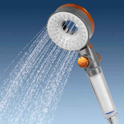 EASYmaxx Regenduschkopf Water-Control mit Spar- & Stopp-Funktion, bis 65% Wasser sparen