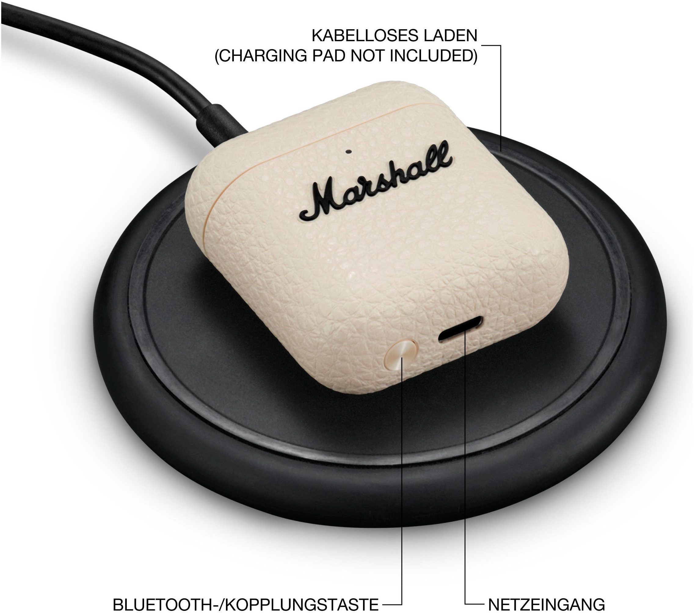 Marshall Minor IV wireless In-Ear-Kopfhörer (Sprachsteuerung, True Wireless, Voice Assistant, Bluetooth) – Bild 5 von 5