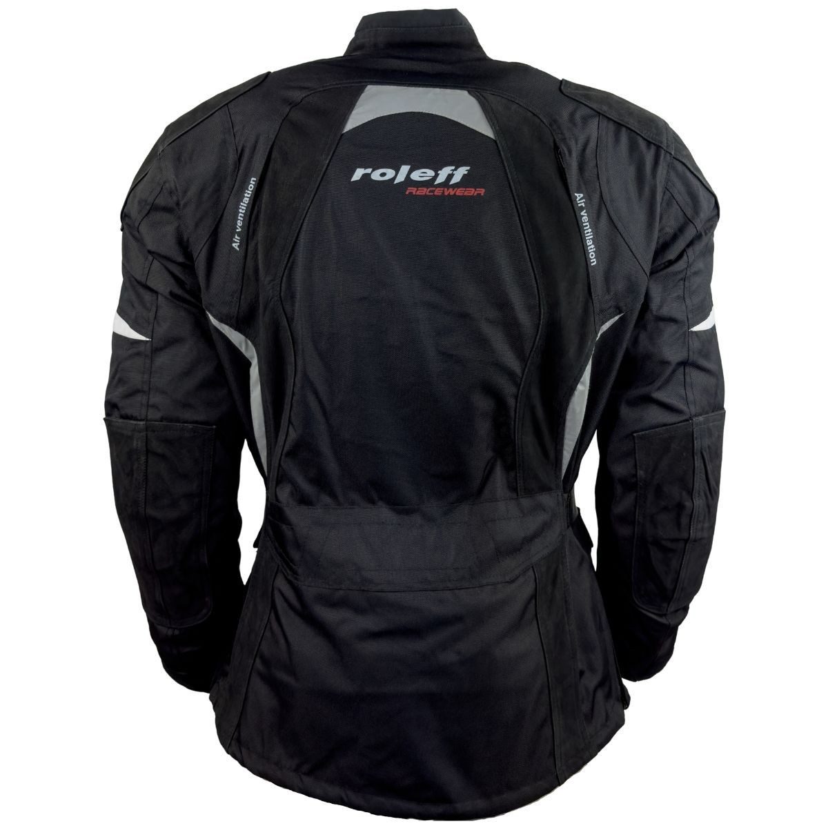 roleff Motorradjacke RO594 - Robuste 3-in-1 Jacke mit Nubukleder & Protektoren auch in großen Größen – Bild 4 von 5