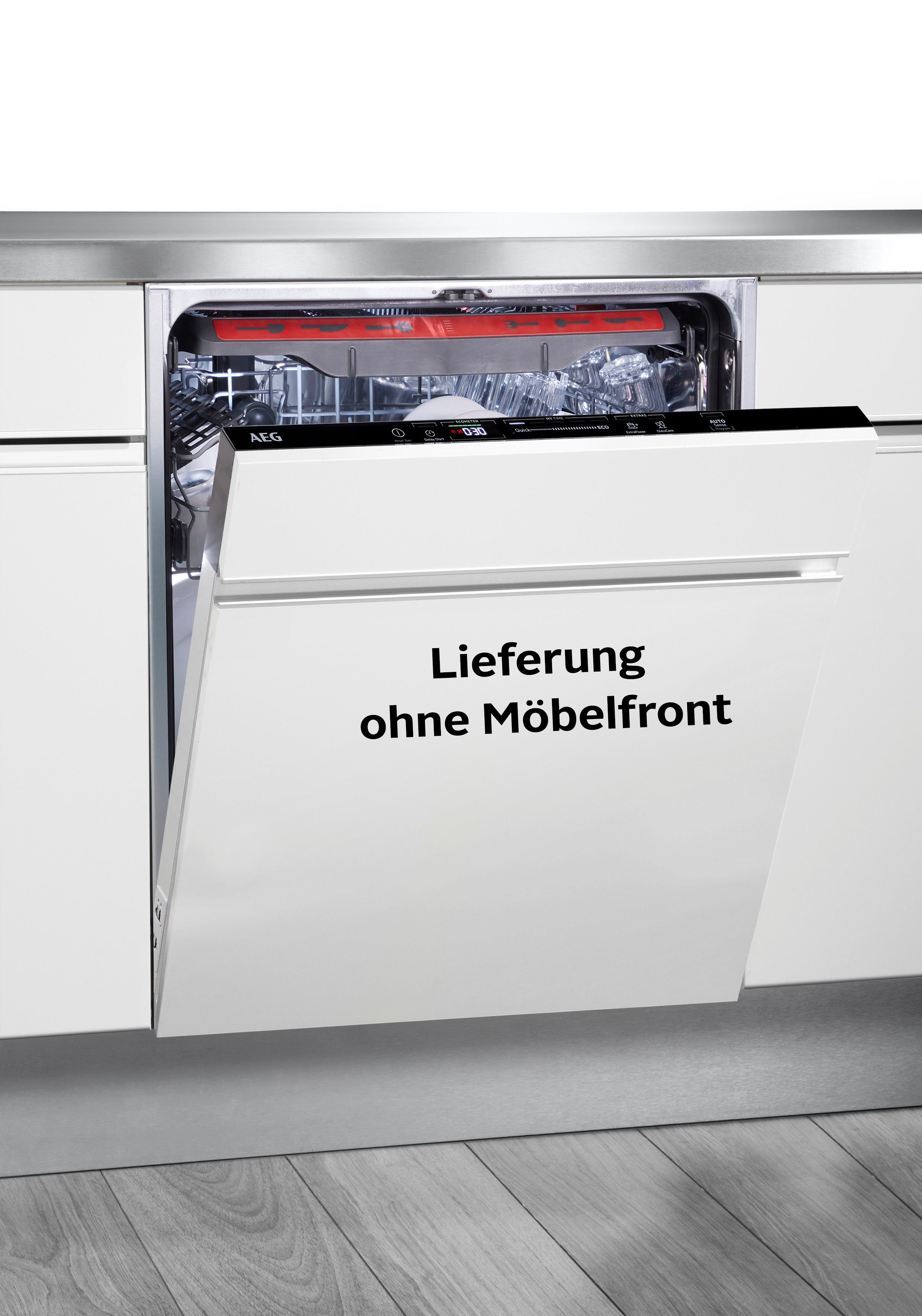 AEG vollintegrierbarer Geschirrspüler FSK64907Z 911536582, 14 Maßgedecke