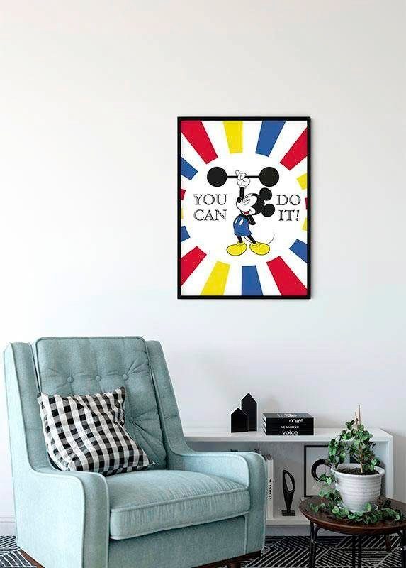 Schlafzimmer, Wohnzimmer (1 Mickey Komar Do Poster Kinderzimmer, Disney it, Mouse St),