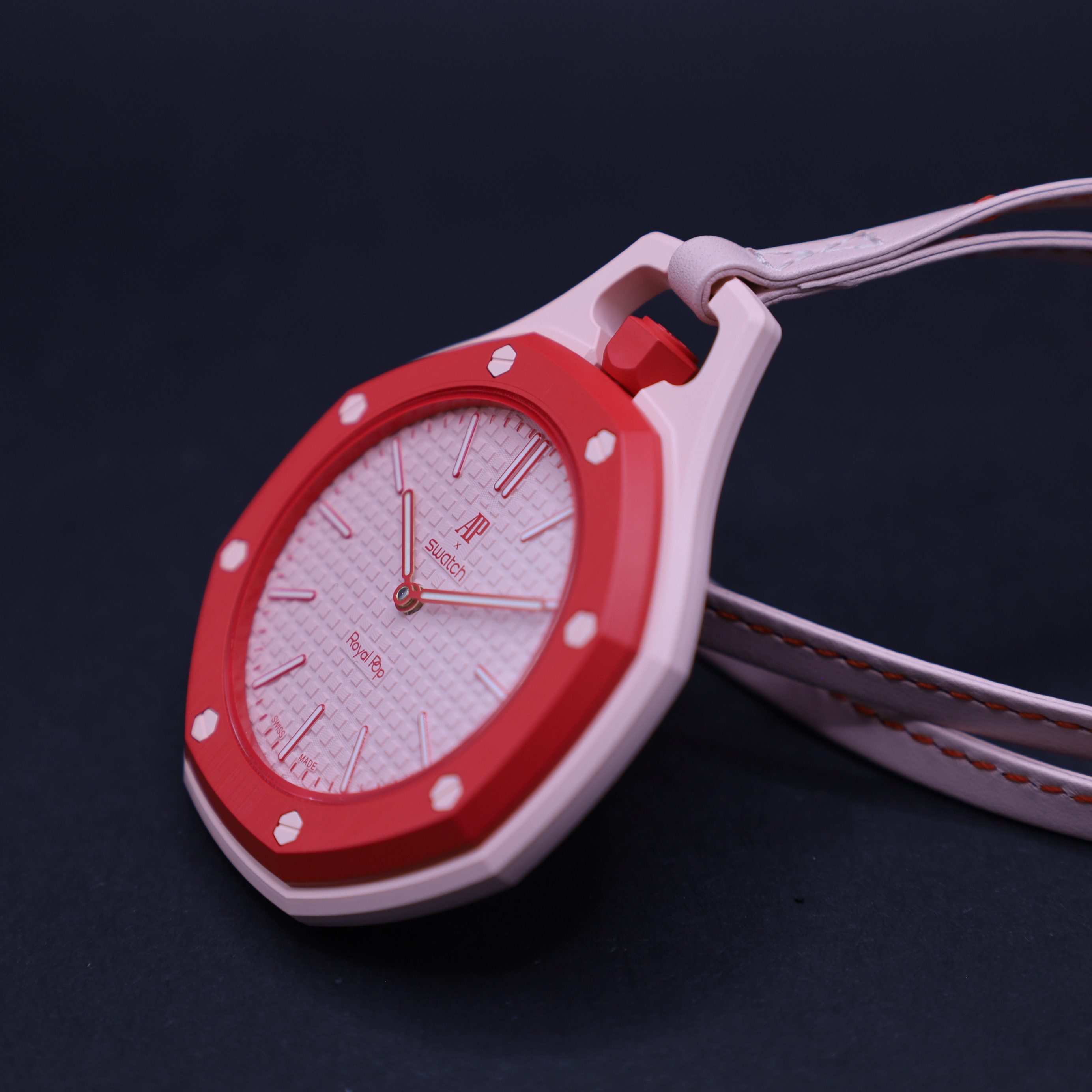Swatch Mechanische Uhr Audemars Piguet x Swatch Royal Pop OTTO ROSSO 40mm, (1-tlg)