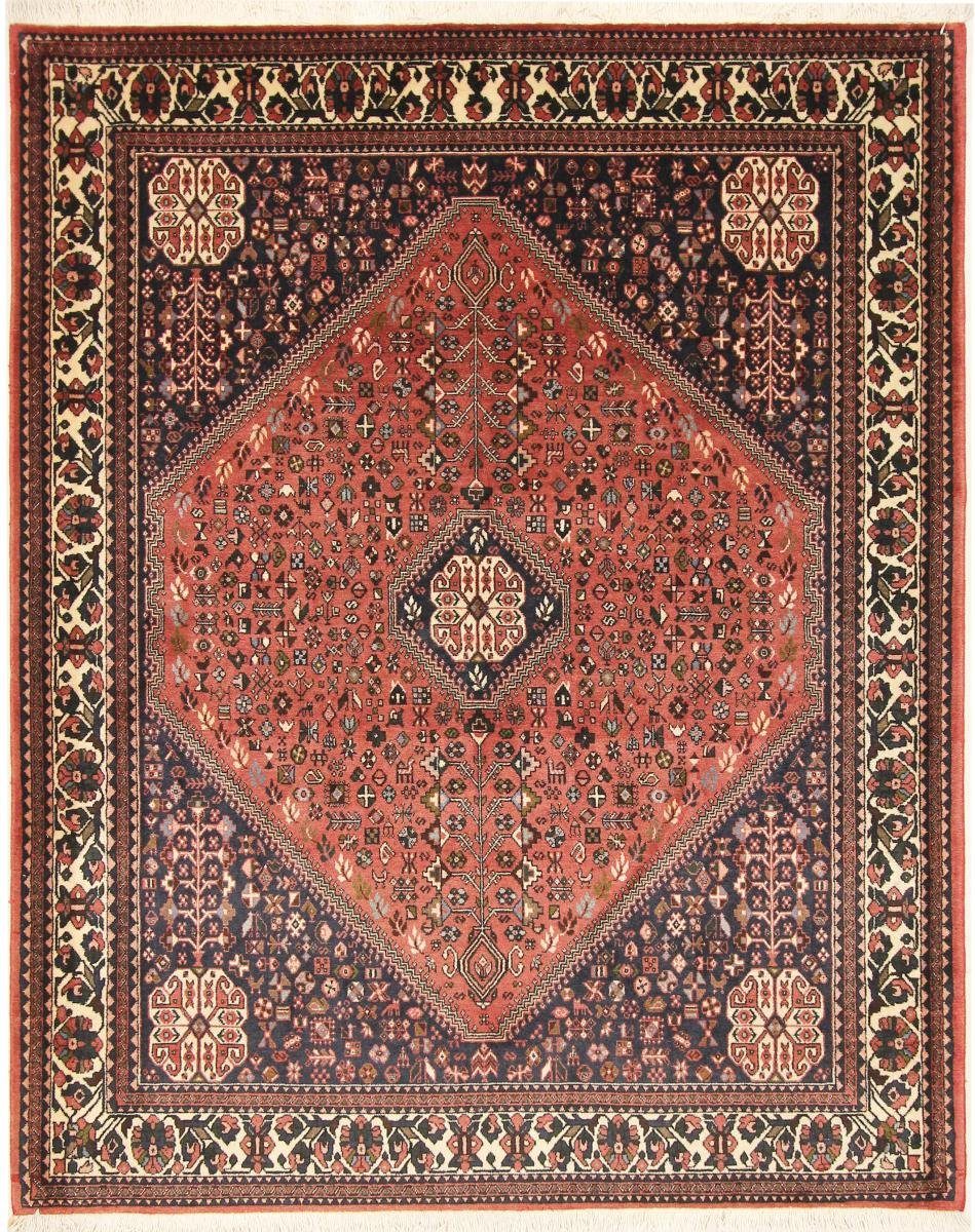 Orientteppich Abadeh 159x199 Handgeknüpfter Orientteppich / Perserteppich, Nain Trading, rechteckig, Höhe: 8 mm