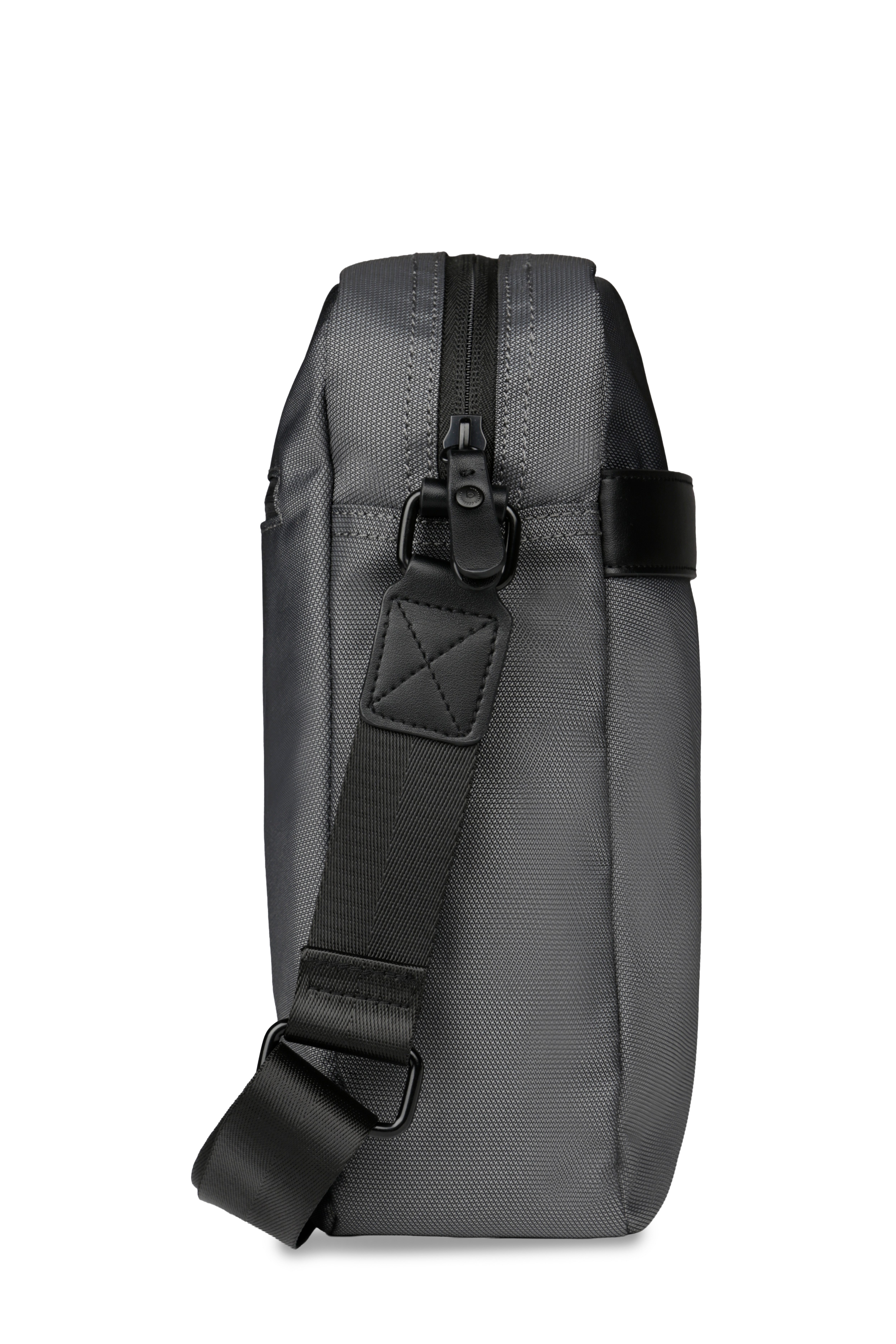 bugatti Handtasche Domani' Schultertasche, groß anthrazit