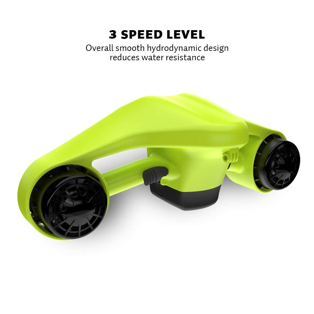 EVERCROSS TECH Schwimmhilfe MANTA Unterwasserscooter mit Sportkamera-Halterung, 600W Dubbelmotor-Ontwerp, 35 Minuten Batterijduur, 3 Snelheden, IPX8 – Bild 2 von 5