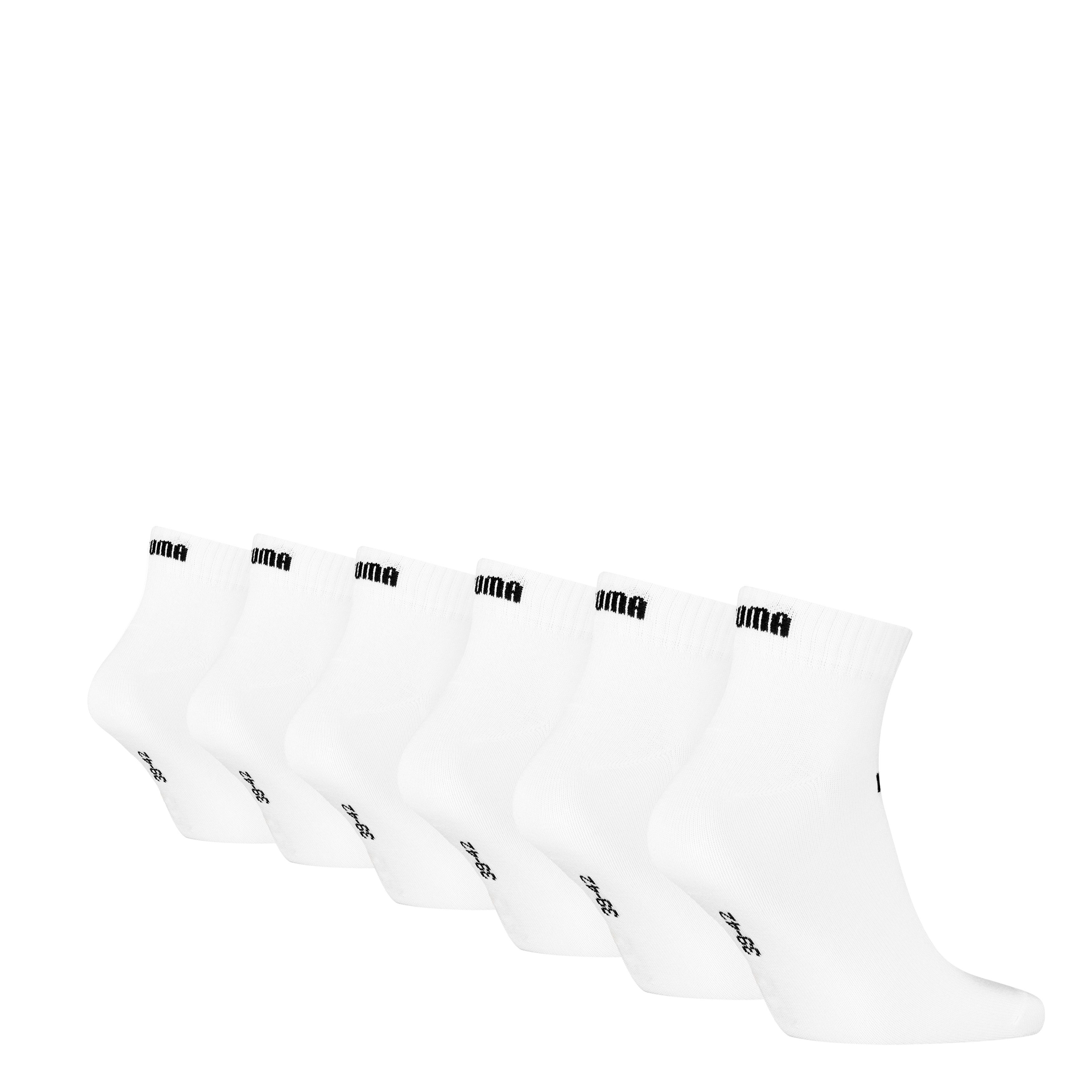 PUMA Sportsocken PUMA Unisex Elements Quarter Socken knöchelhoch 6er Pack ( günstig online kaufen