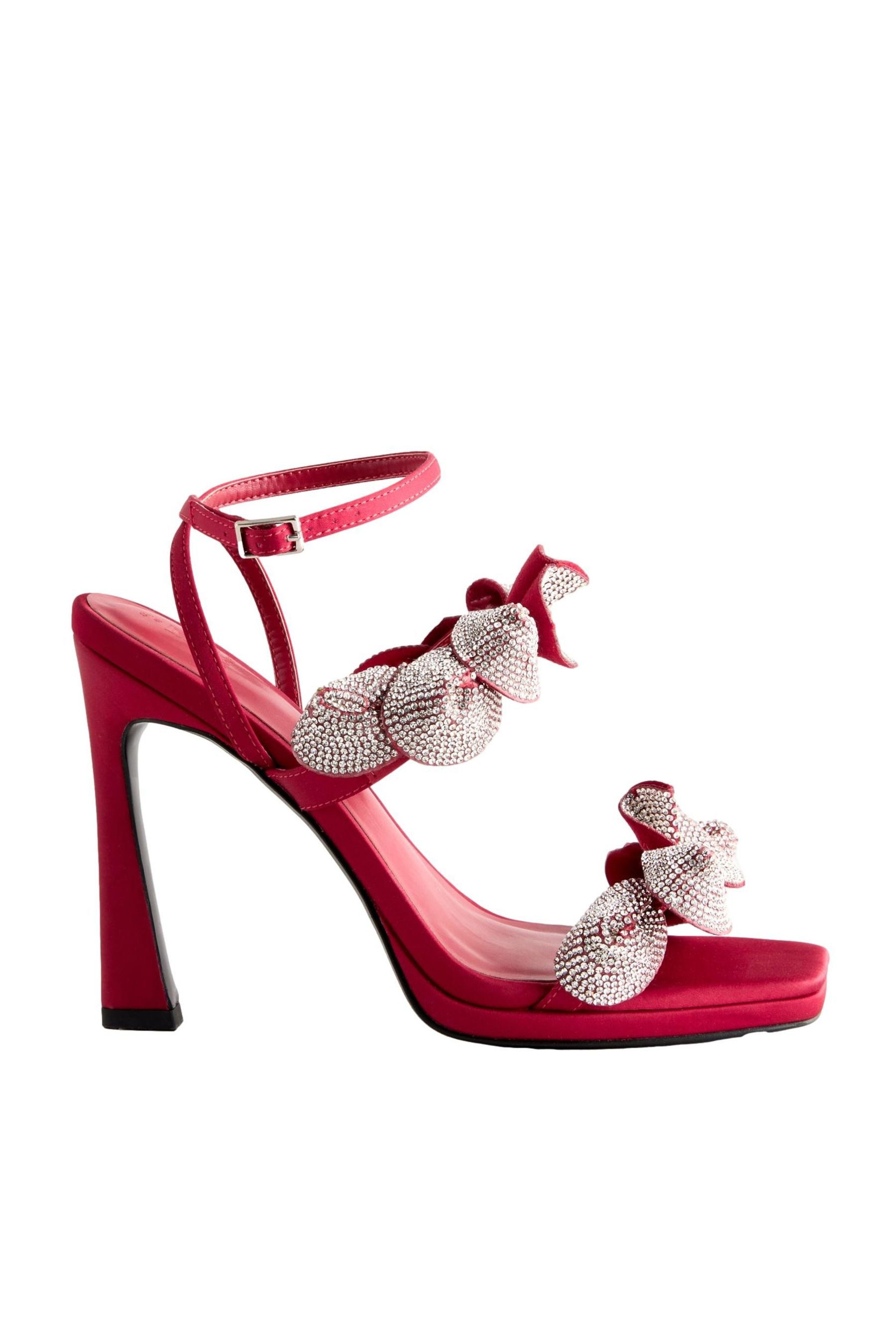 Forever Comfort® hohe Sandaletten mit Besatz High-Heel-Sandalette