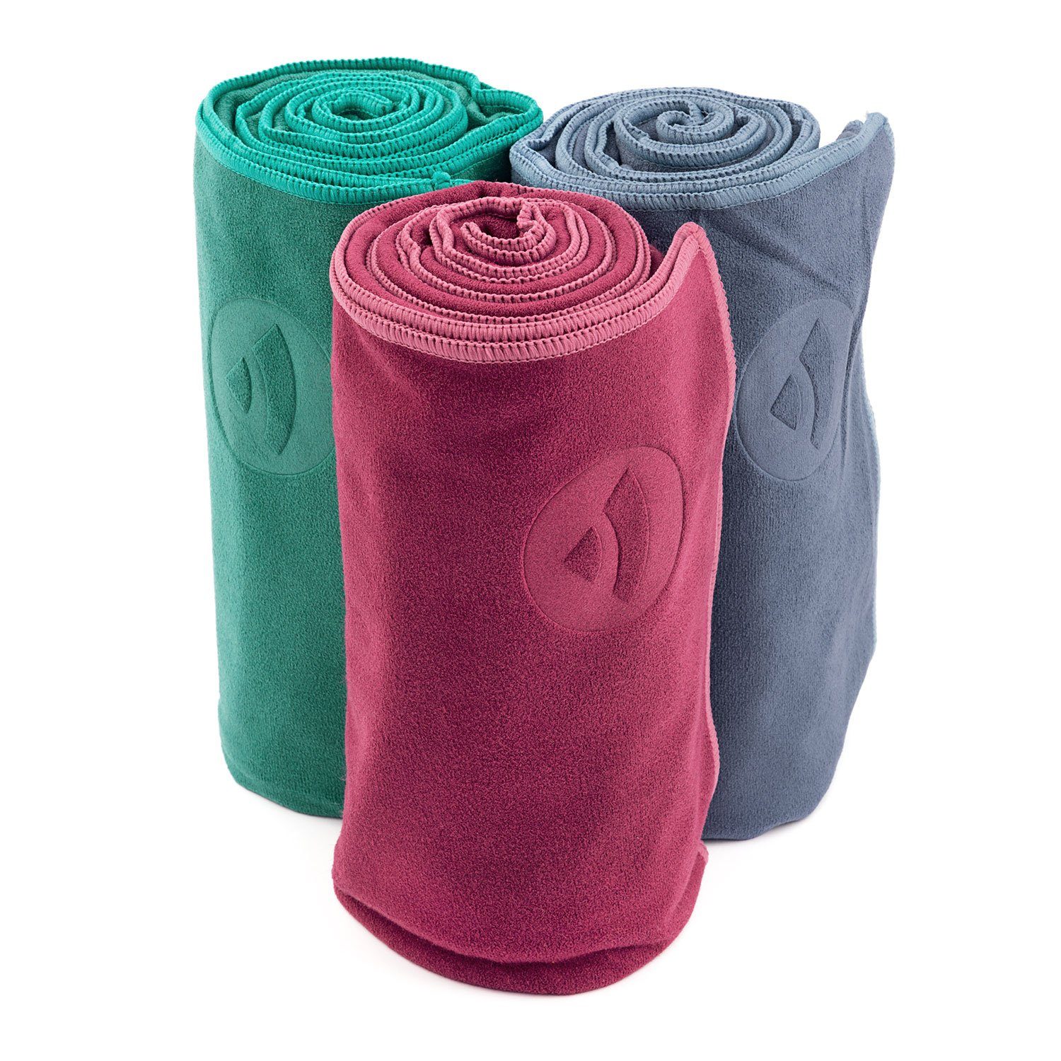 bodhi Sporthandtuch Yogamattenauflage FLOW Towel L moonlight blue – Bild 5 von 5