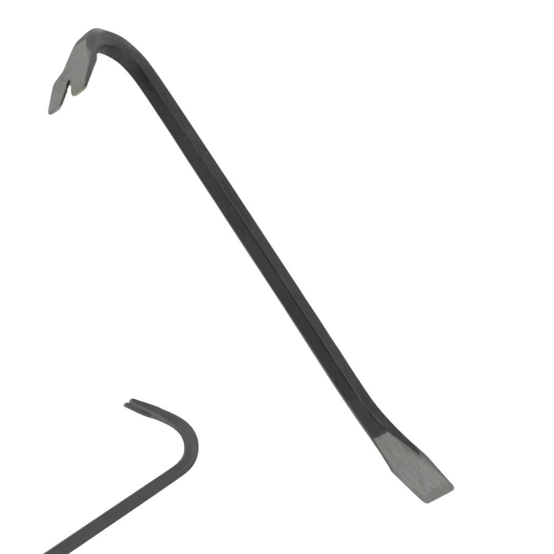 BENSON Brecheisen Brecheisen Nageleisen 30cm Kuhfuß Nagelzieher Brechstange, (1-tlg), Gehärteter Stahl, Nagelklaue