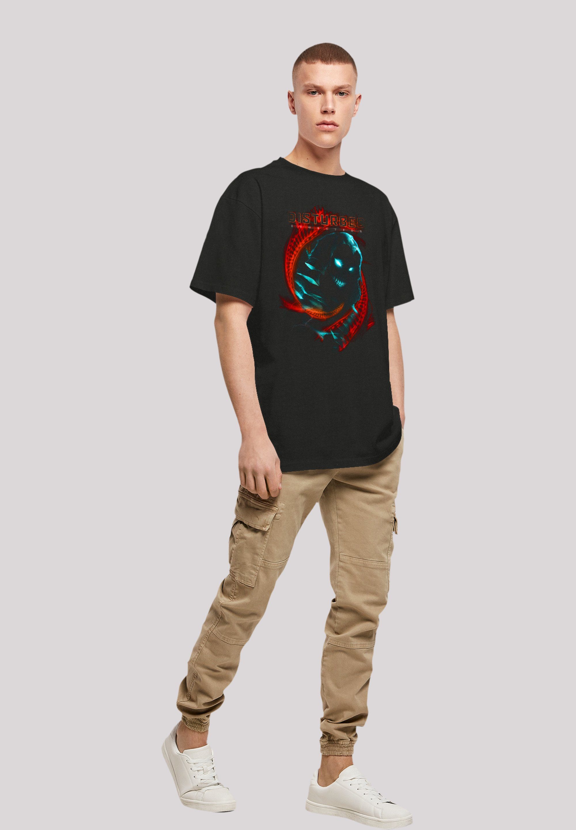 F4NT4STIC T-Shirt Disturbed Heavy Metal Premium Band Swirl Rock-Musik, DNA Qualität
