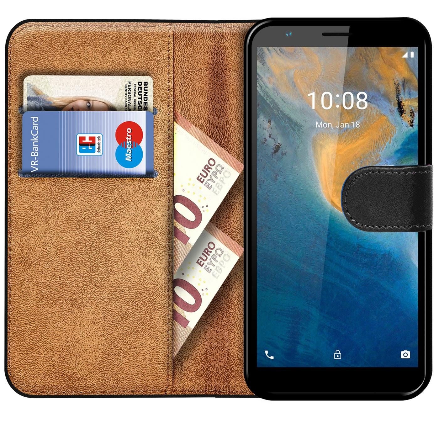 CoolGadget Handyhülle Book Case Handy Tasche für ZTE Blade A31 Lite 5 Zoll, Hülle Klapphülle Flip Cover für ZTE A31 Lite Schutzhülle stoßfest