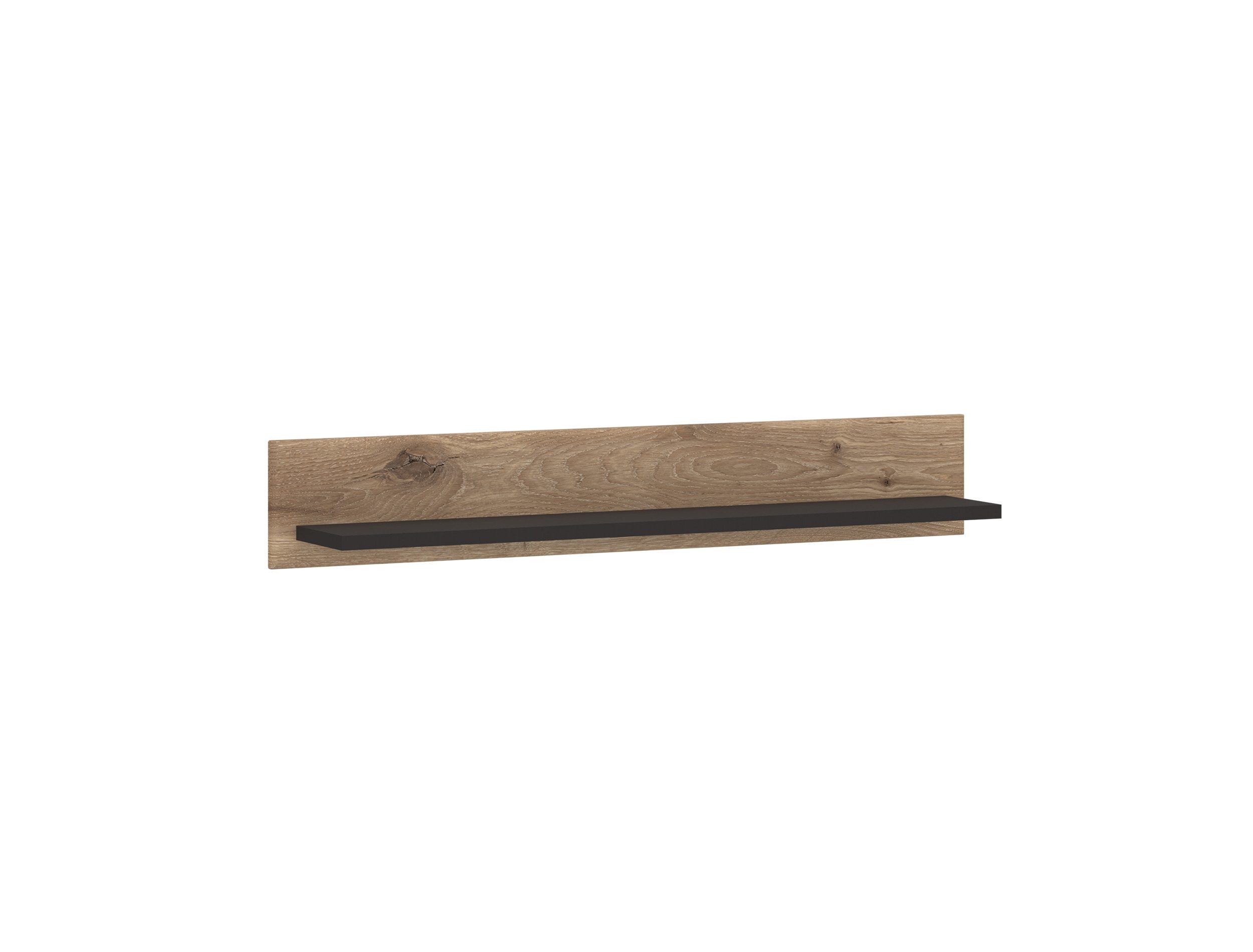 freiraum Wandboard GRANO, in Viking Eiche Dekor/Kosmos Grau - 117,6x19,6x21,9 (BxHxT)