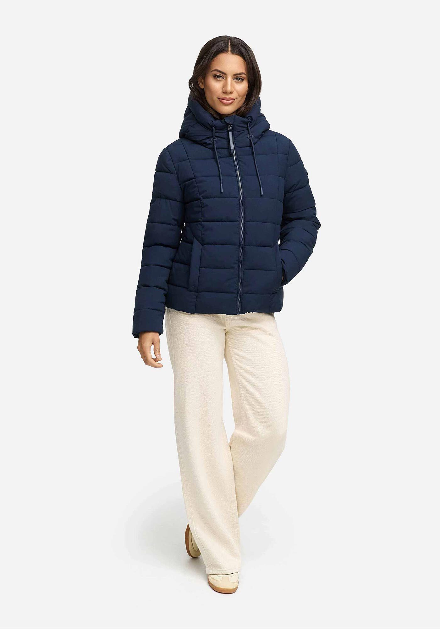 Marikoo Winterjacke Tayenaa mit schmaler Steppung und extra hohem Kragen – Bild 3 von 5