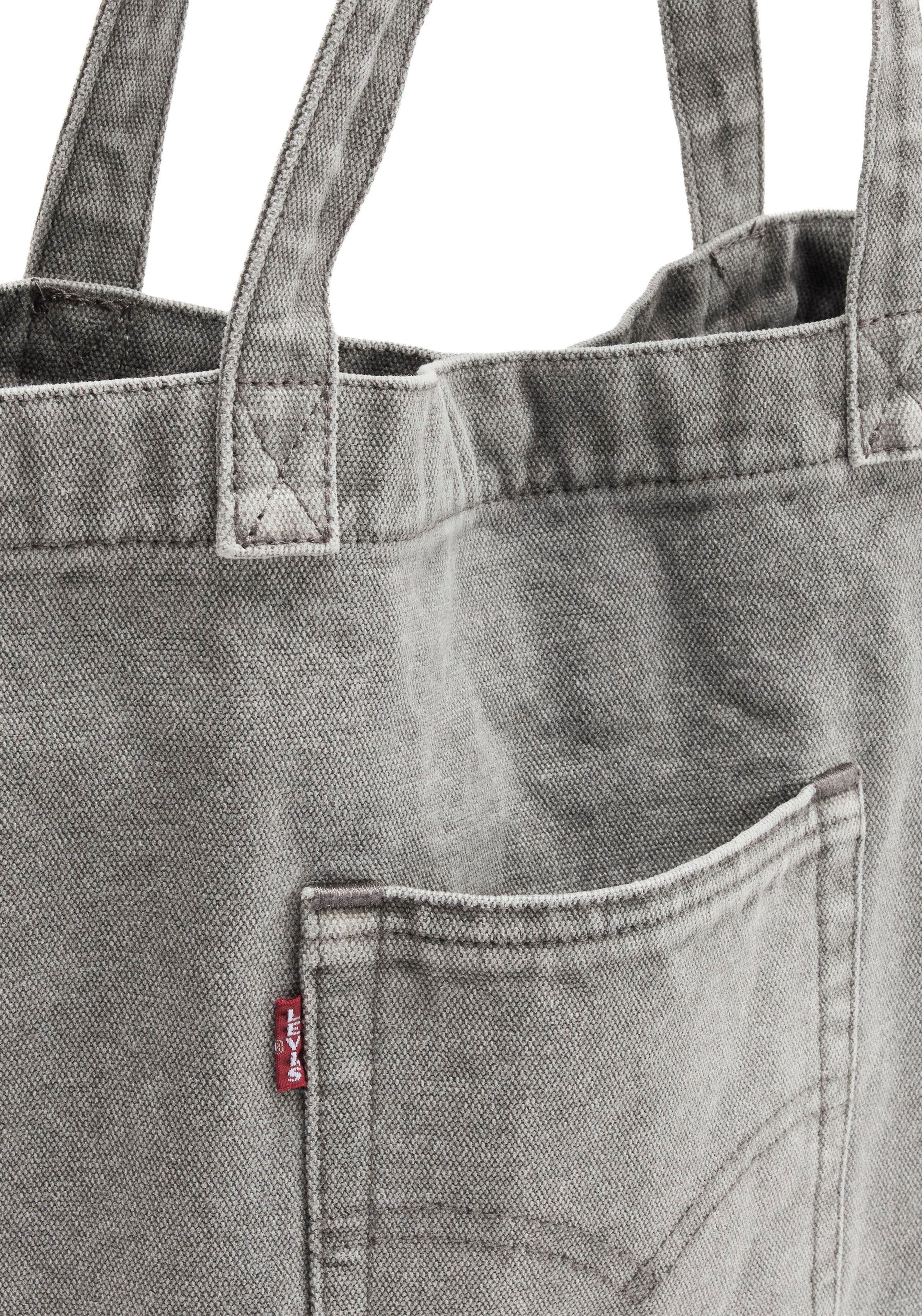Levi's® Beuteltasche LEVI®S TOTE, aus Denim, mit Außentasche