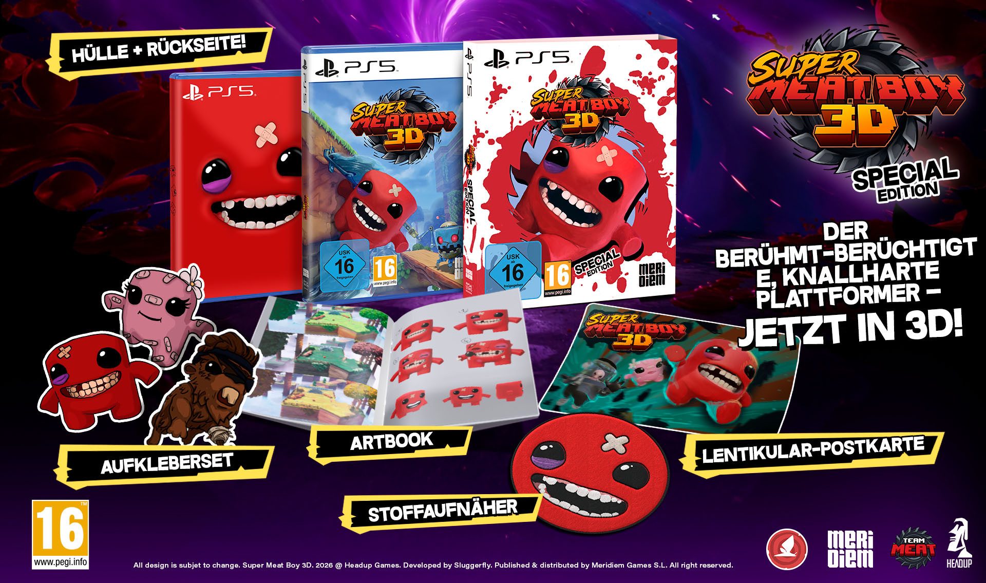 Super Meat Boy 3D Special Edition PlayStation 5