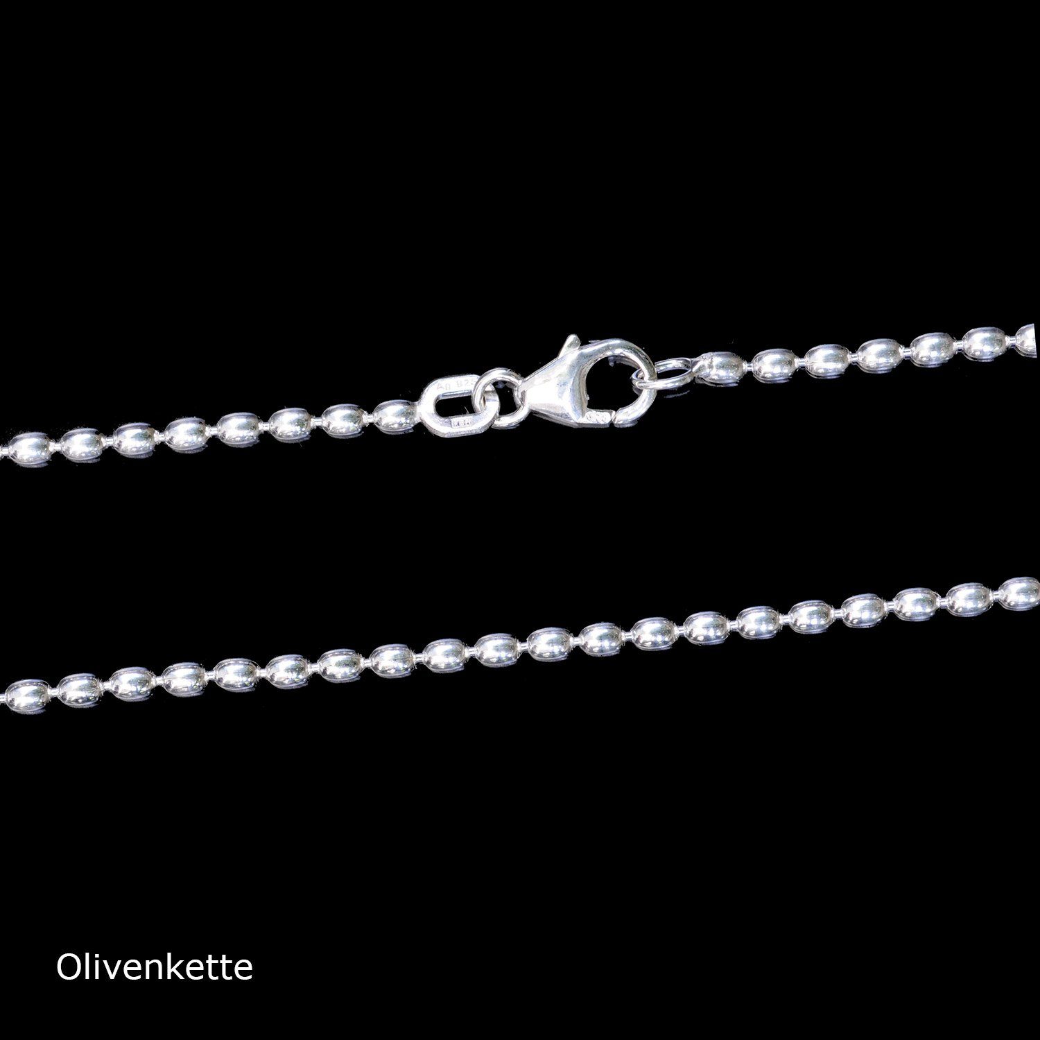 HOPLO Silberkette Olivenkette Halskette 925 Silber günstig online kaufen