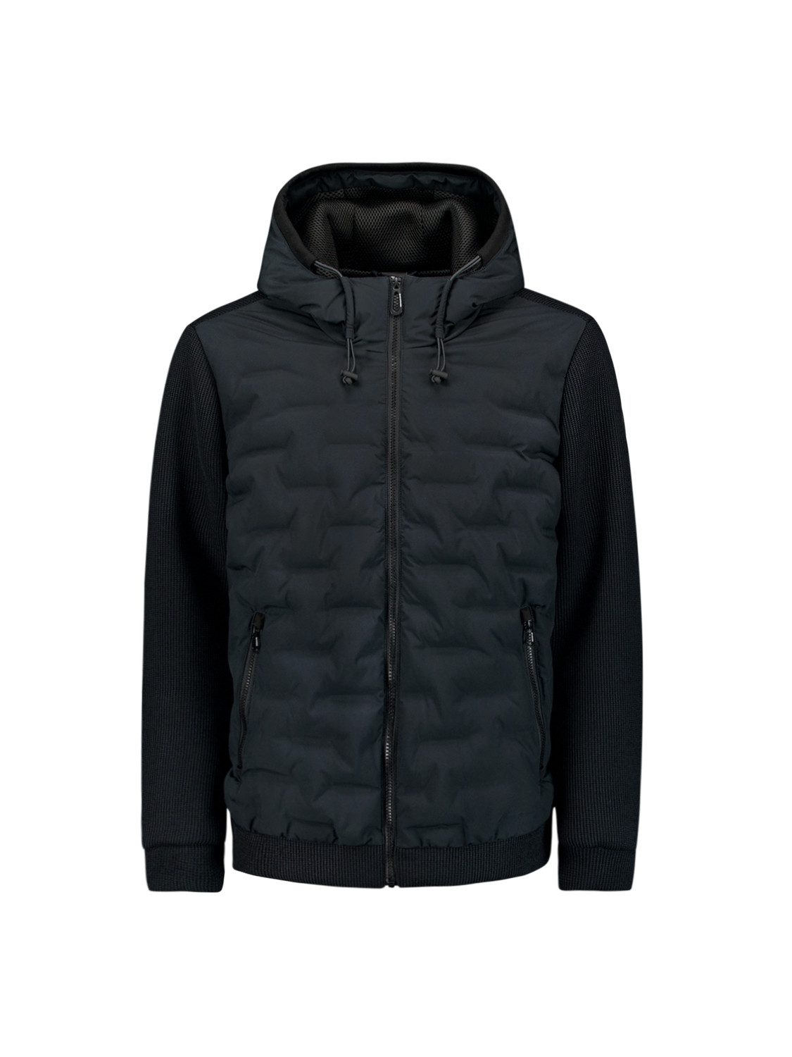 Outdoorjacke Jacket Short Fit Sealed Hooded Knitted Mix