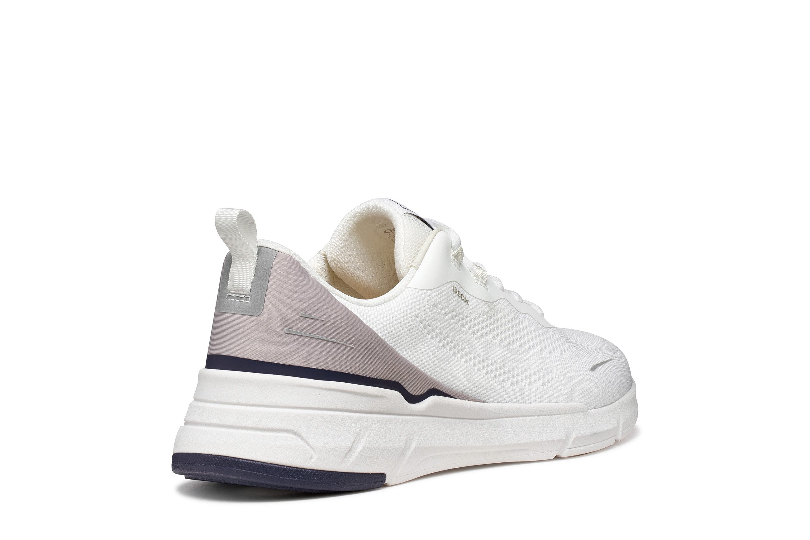 Geox U VITTOUR Sneaker Halbschuh, Freizeitschuh, Schnürer mit Kontrastbesat günstig online kaufen