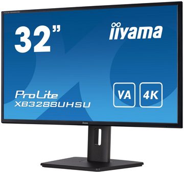 Iiyama XB3288UHSU-B5 LED-Monitor (80,1 cm/32 ", 3840 x 2160 px, 4K Ultra HD, 3 ms Reaktionszeit, 60 Hz, VA LED)