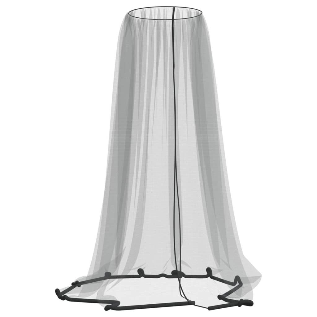 Moskitonetz Moskitonetz für Sonnenschirm 220 Mesh Schwarz Φ300x230 cm