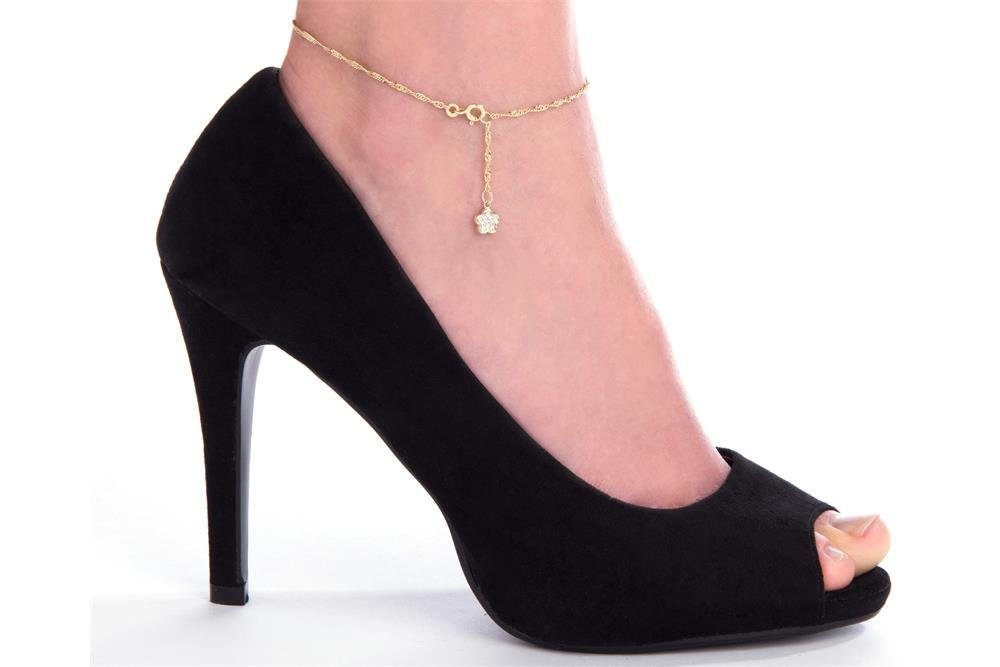 Silberkettenstore Fußkette Fußkette Singapur 1,8mm mit günstig online kaufen