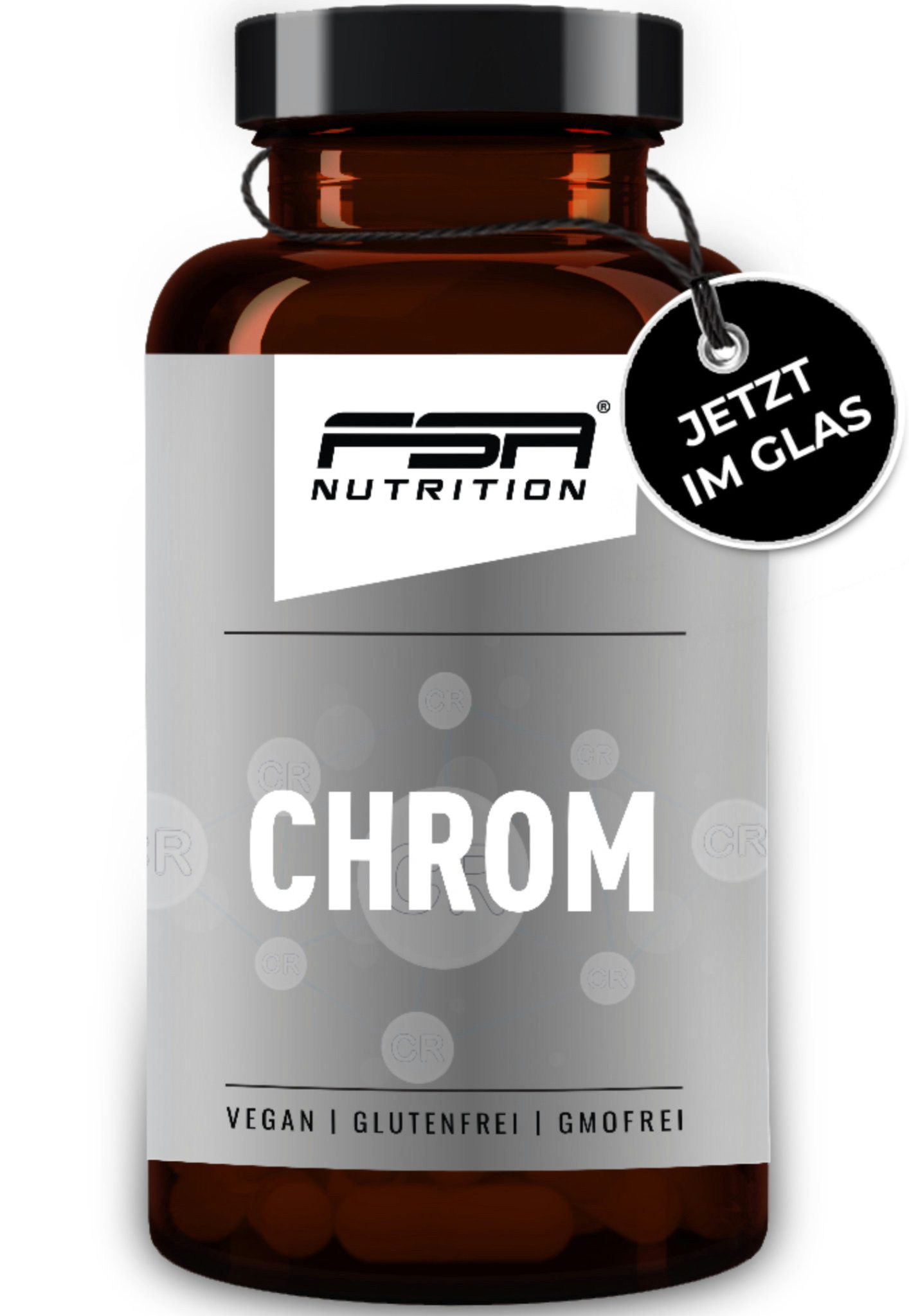 Chrom im Glas Kapseln