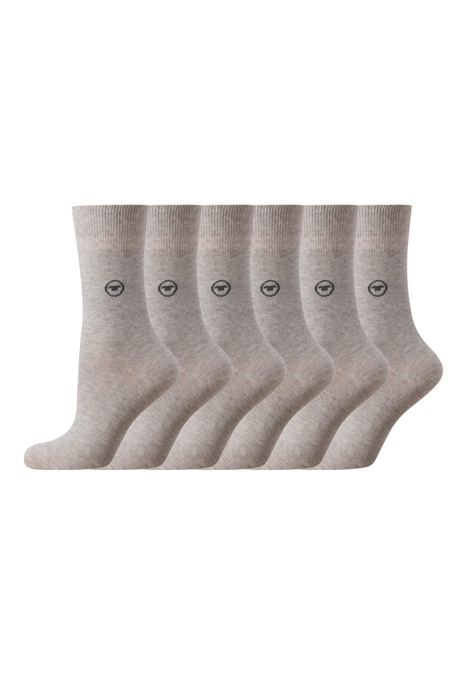 TOM TAILOR Socken TOM TAILOR Damen Socken Basic 6er Pack mehrfarbig TOM TAILOR Damen Socken Basic 6er Pack mehrfarbig