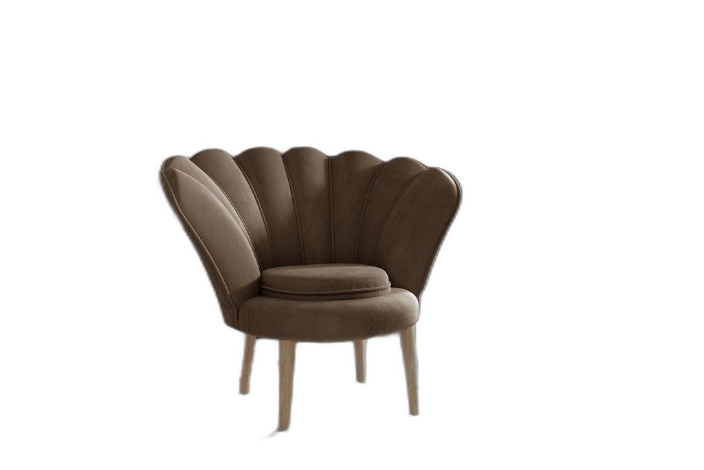 Xlmoebel Cocktailsessel Polsterstuhl in Grau mit elegantem Design für Lounge-Bereich (Polsterstuhl), Hergestellt in Europa