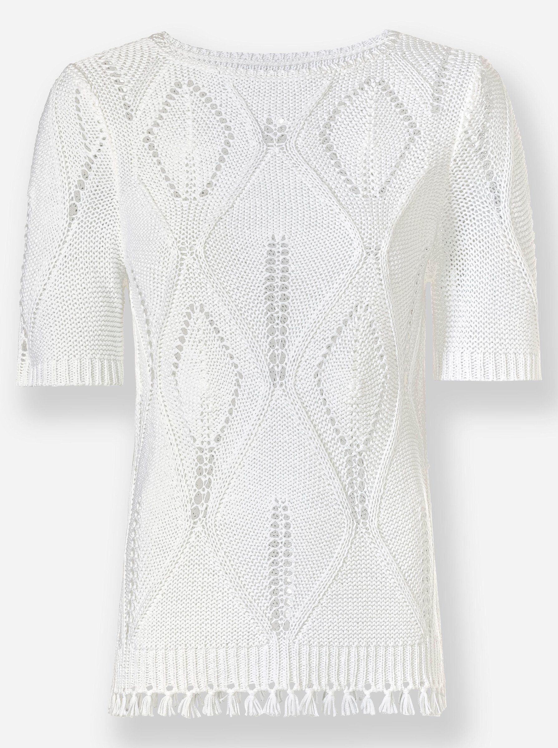 Witt Strickpullover Pullover Kurzarm