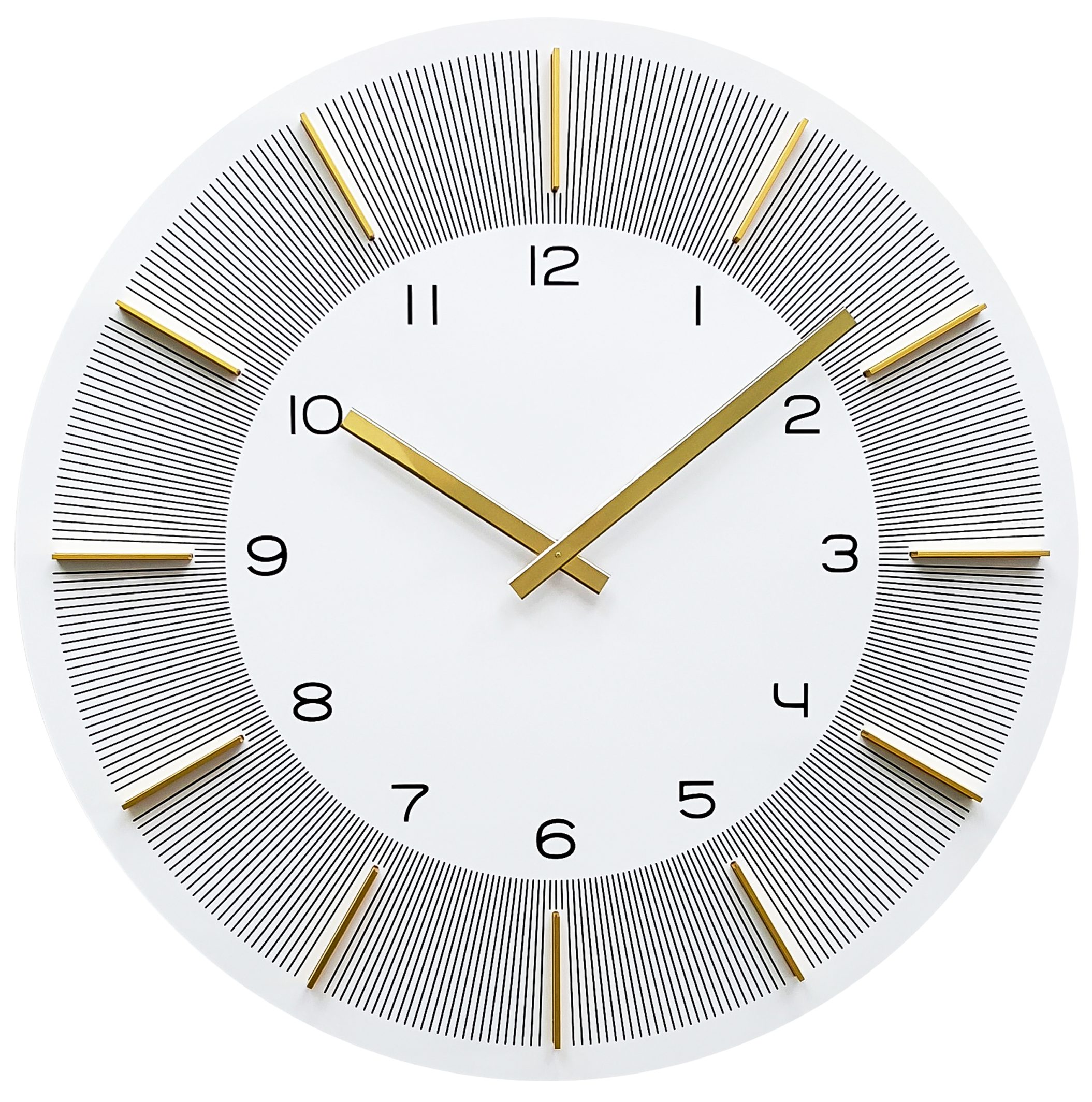 NEXTIME Wanduhr WT 2550 (mit Holzrahmen) günstig online kaufen