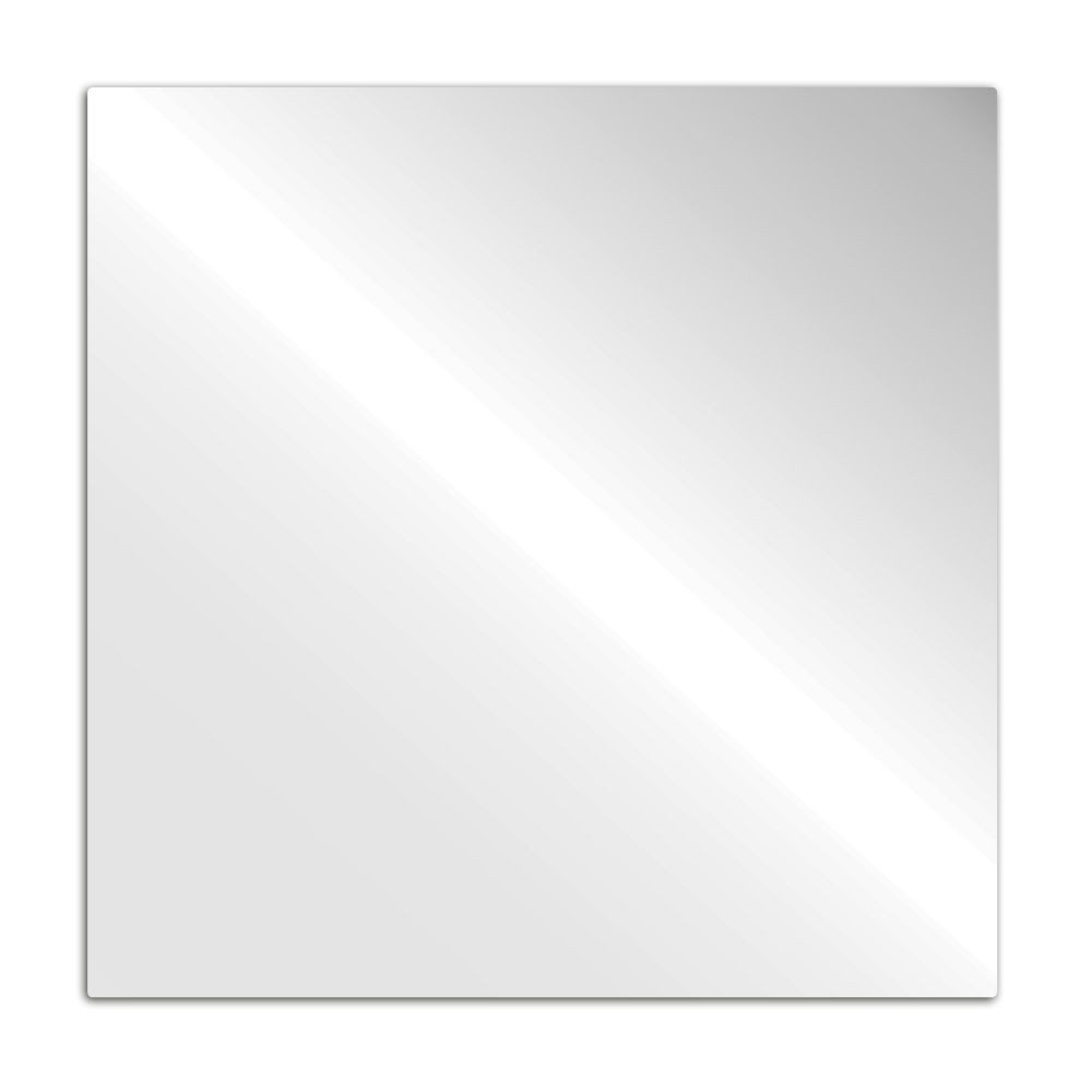 LebensWohnArt Wandspiegel Puristischer Spiegel ENJA 40x40cm rahmenlos ESG-S günstig online kaufen
