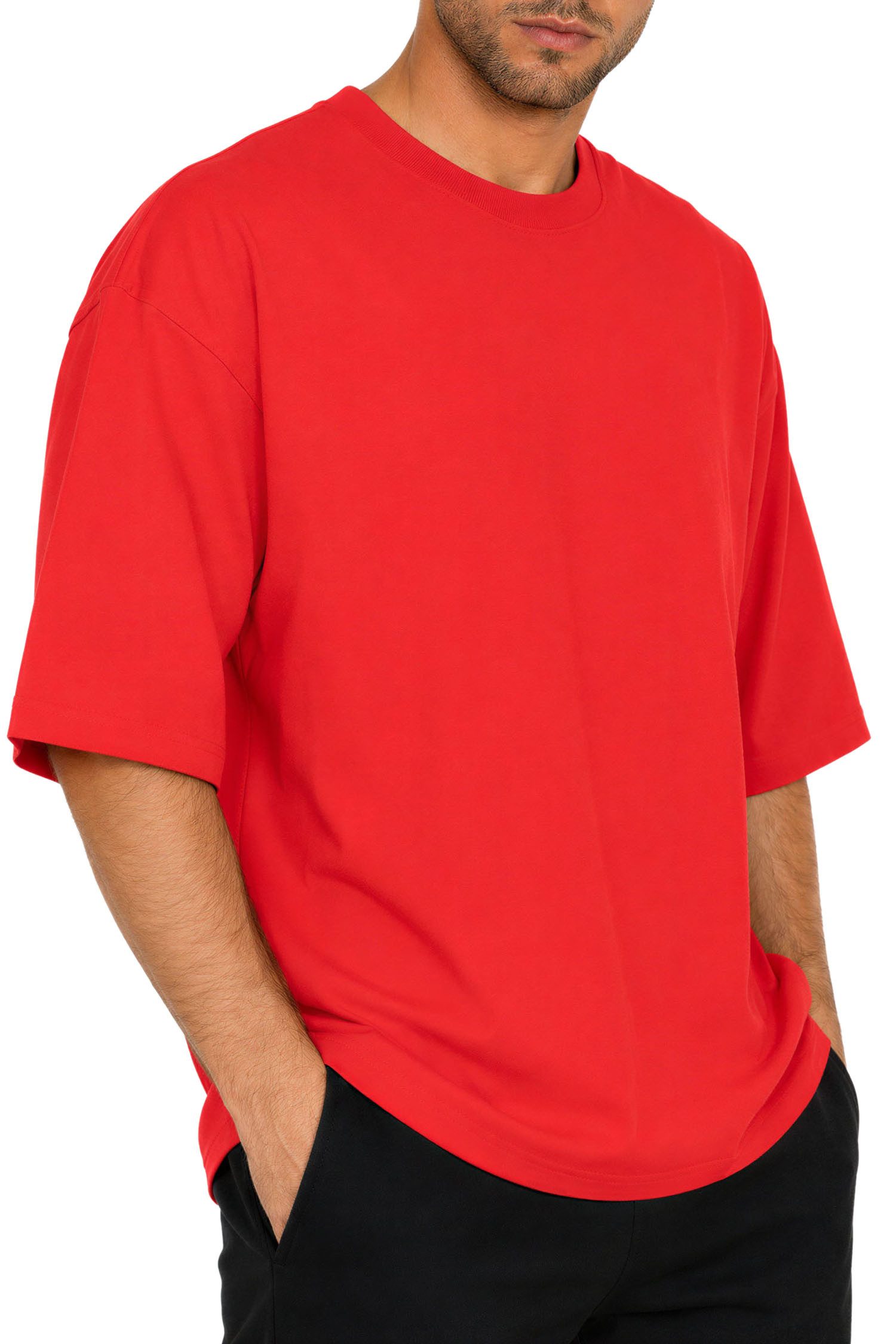 Oversize-Shirt Herren Oversized Kurzarmshirt 25RS070