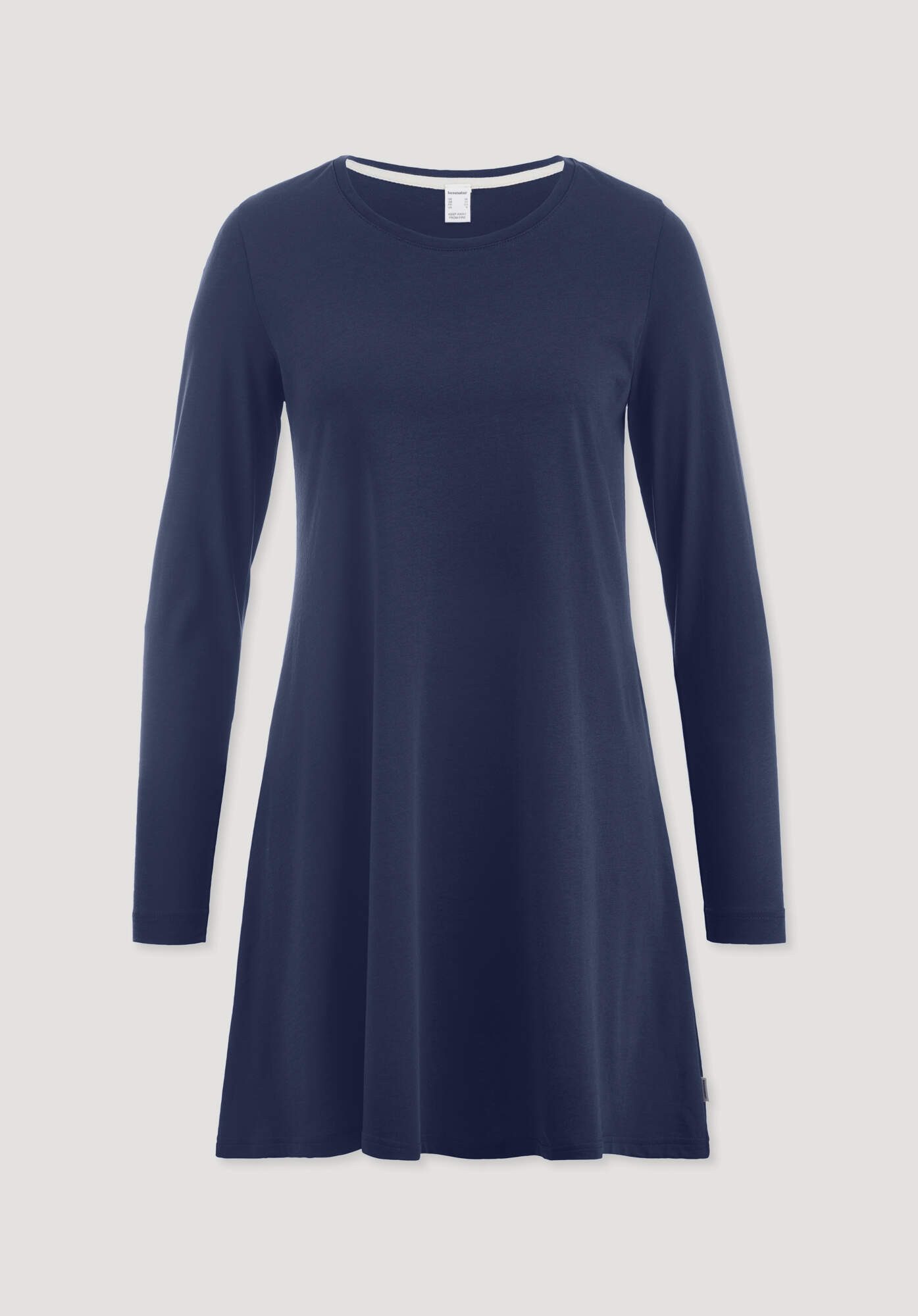 Hessnatur Nachthemd Relaxed PURE COTTON aus reiner Bio-Baumwolle (1-tlg)