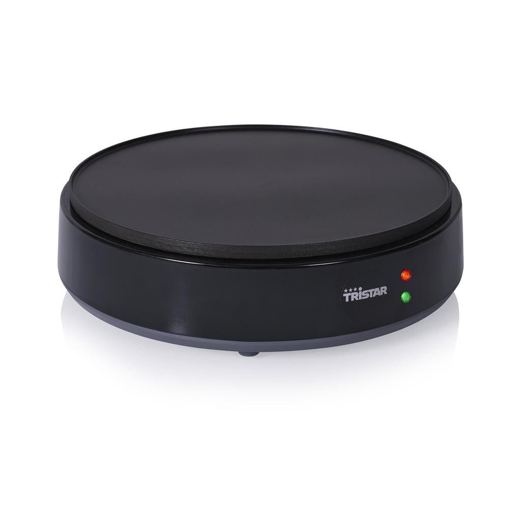 Tristar Crêpesmaker BP-2627, 1200 W, Ø 30 cm, BPA-frei, Große Kochfläche Ø30 cm, Holz-T-Stick und Spatel