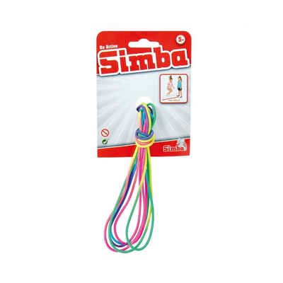 SIMBA Spielzeug-Gartenset Gummi-Twist, Hüpfgummi 400 m Hüpfspiel mehrfarbig