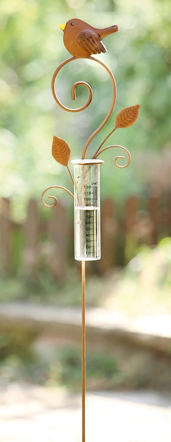 Dekoleidenschaft Gartenstecker aus Metall im Rost-Design, günstig online kaufen