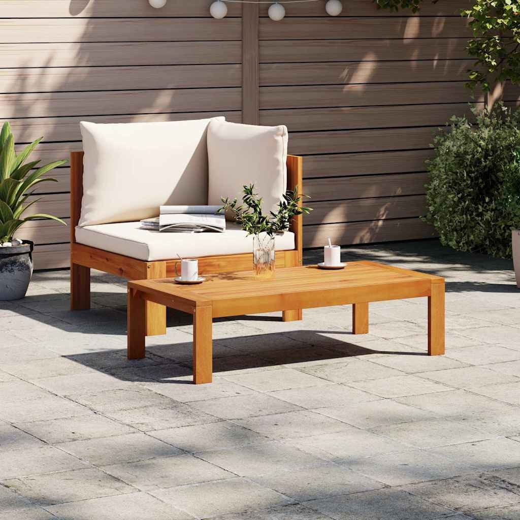 vidaXL Sofaelement 2-tlg. Garten-Sofa-Set mit Kissen günstig online kaufen