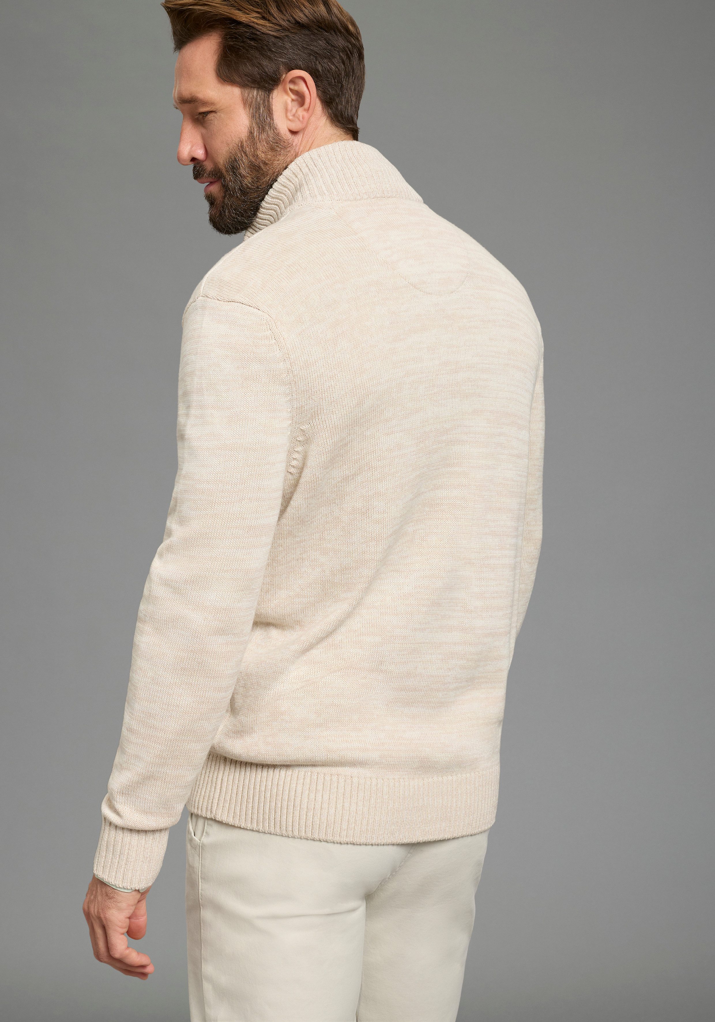 Man's World Strickjacke neue Farben! aus Baumwollmischung günstig online kaufen