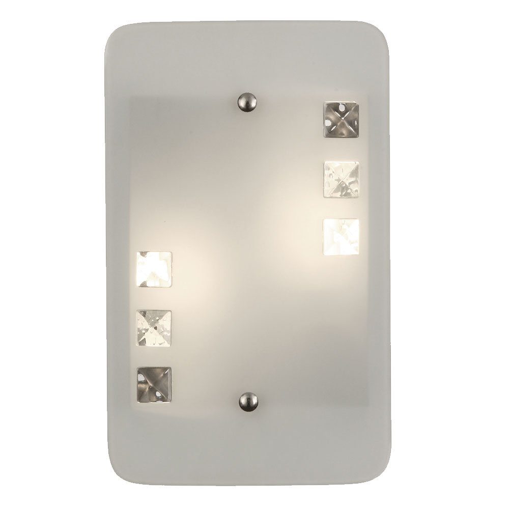 Orbit Licht Lampe Design Metall etc-shop Wandleuchte, nicht Leuchte Glas Wand inklusive, LED Esto Beleuchtung Leuchtmittel