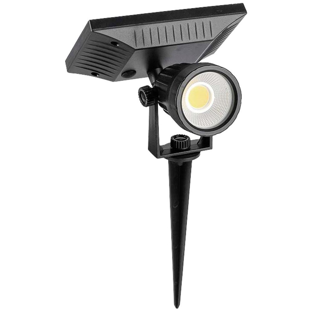 Gartenleuchte V-TAC 6662 VT-952 Solar-Gartenleuchte LED 2.00 W Schwarz