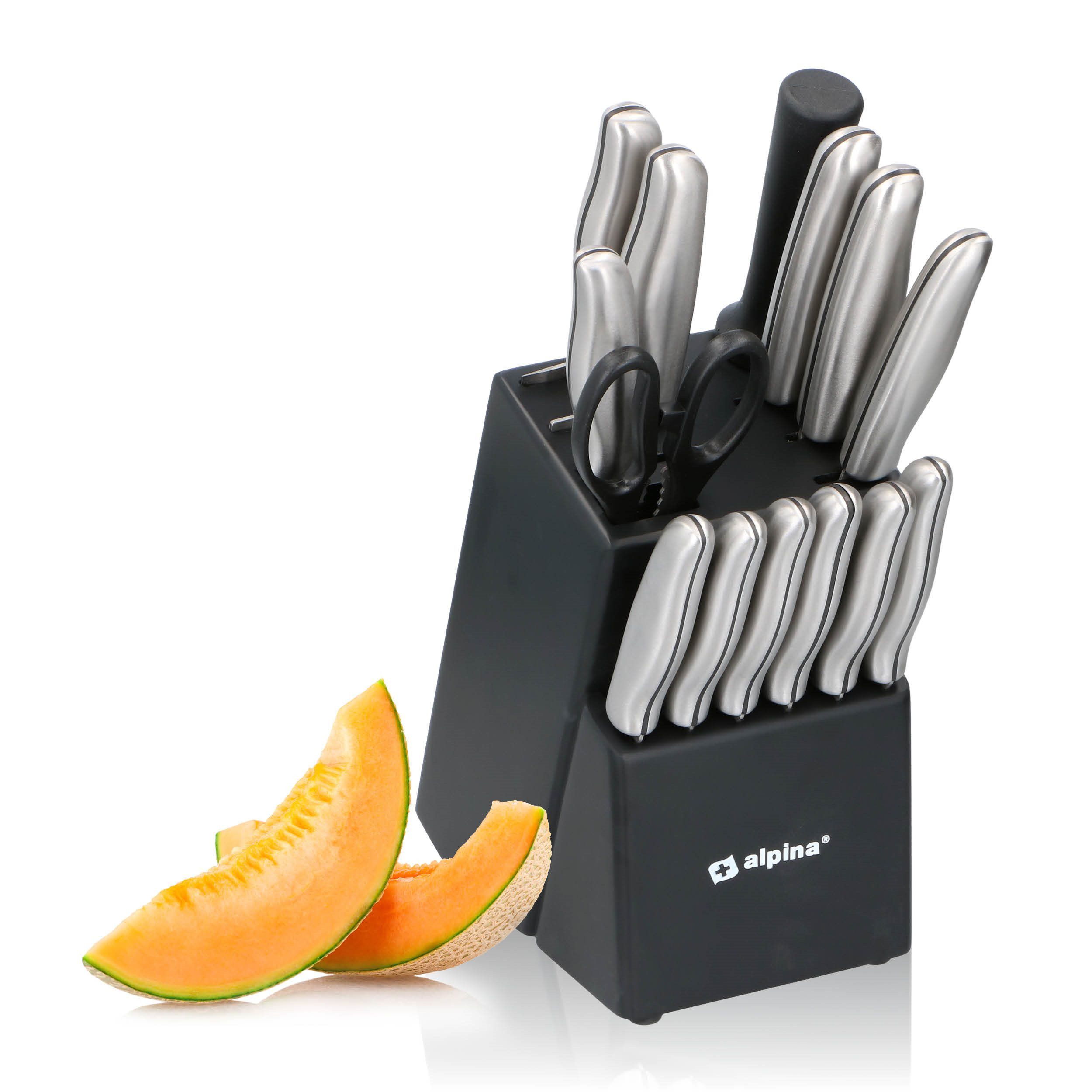 Alpina Messer-Set alpina Messerblock 15Teilig