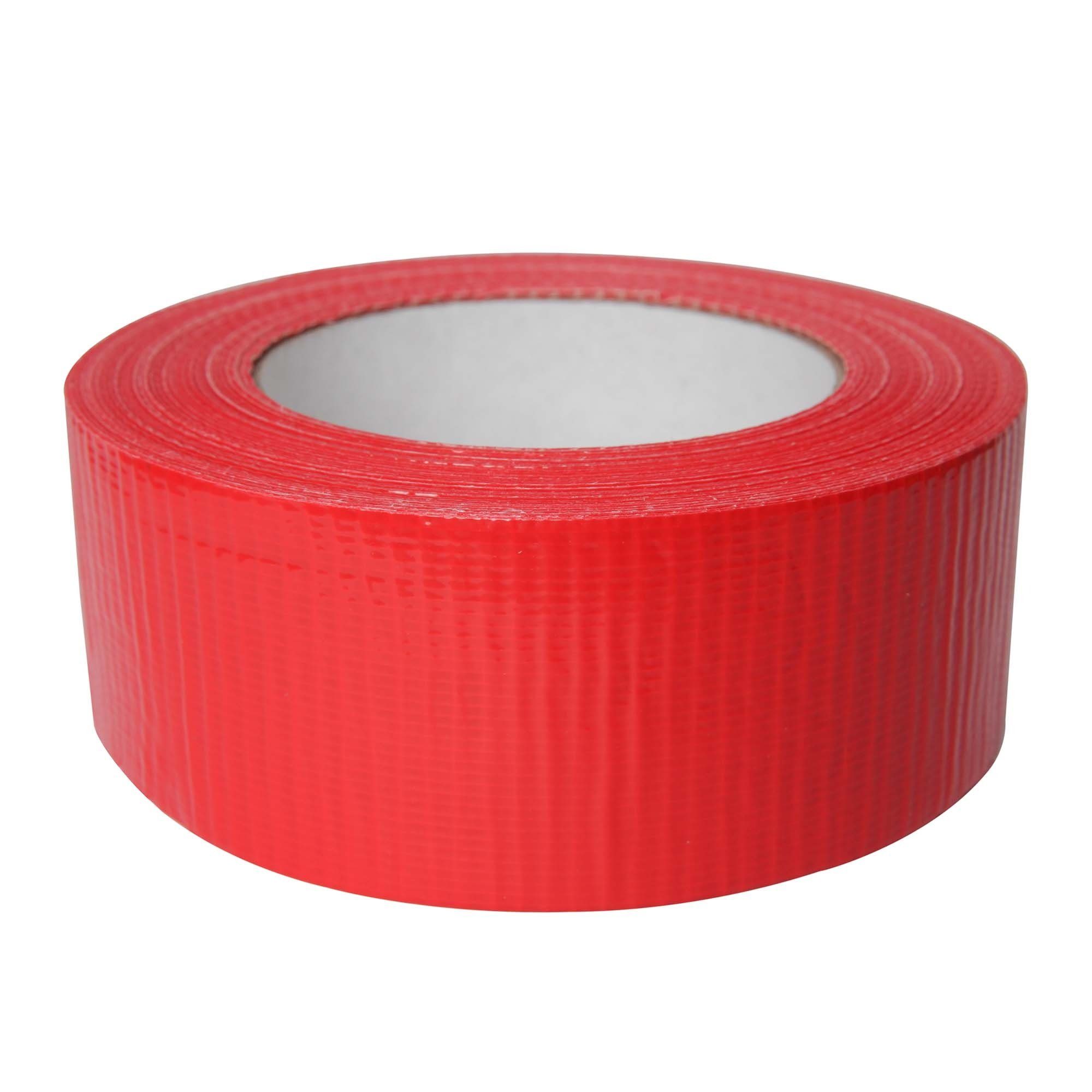 Scorprotect® Klebeband Gewebeklebeband rot Panzertape Gaffaband Panzerband 48 mm x 50 m