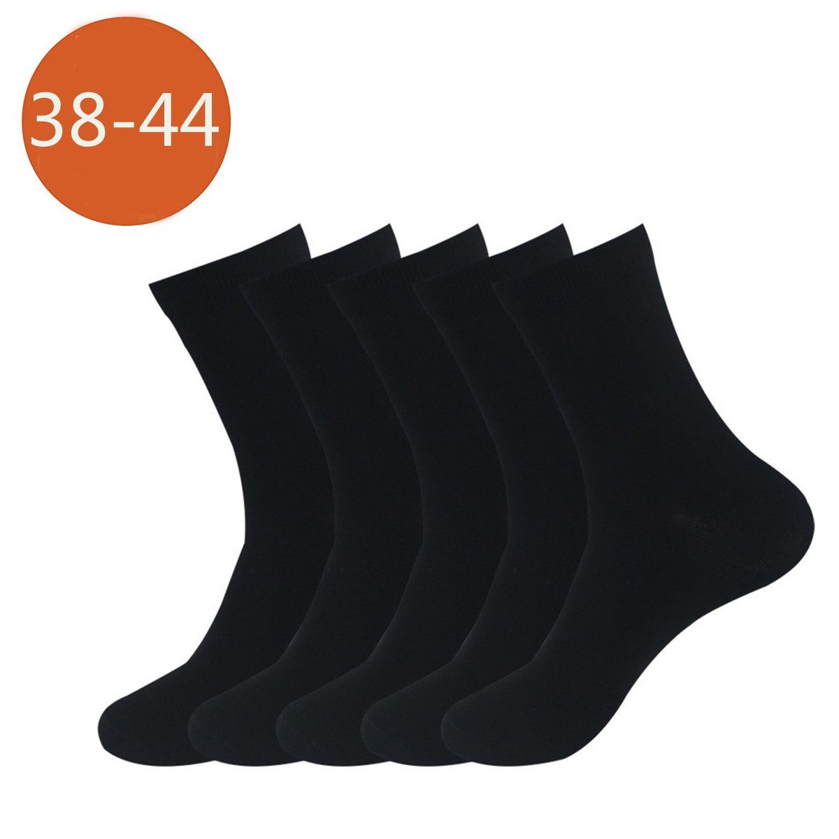 XDeer Sneakersocken 5 Paar Sneaker Socken Herren Damen Sneakersocken Weich & Elastisch Baumwolle