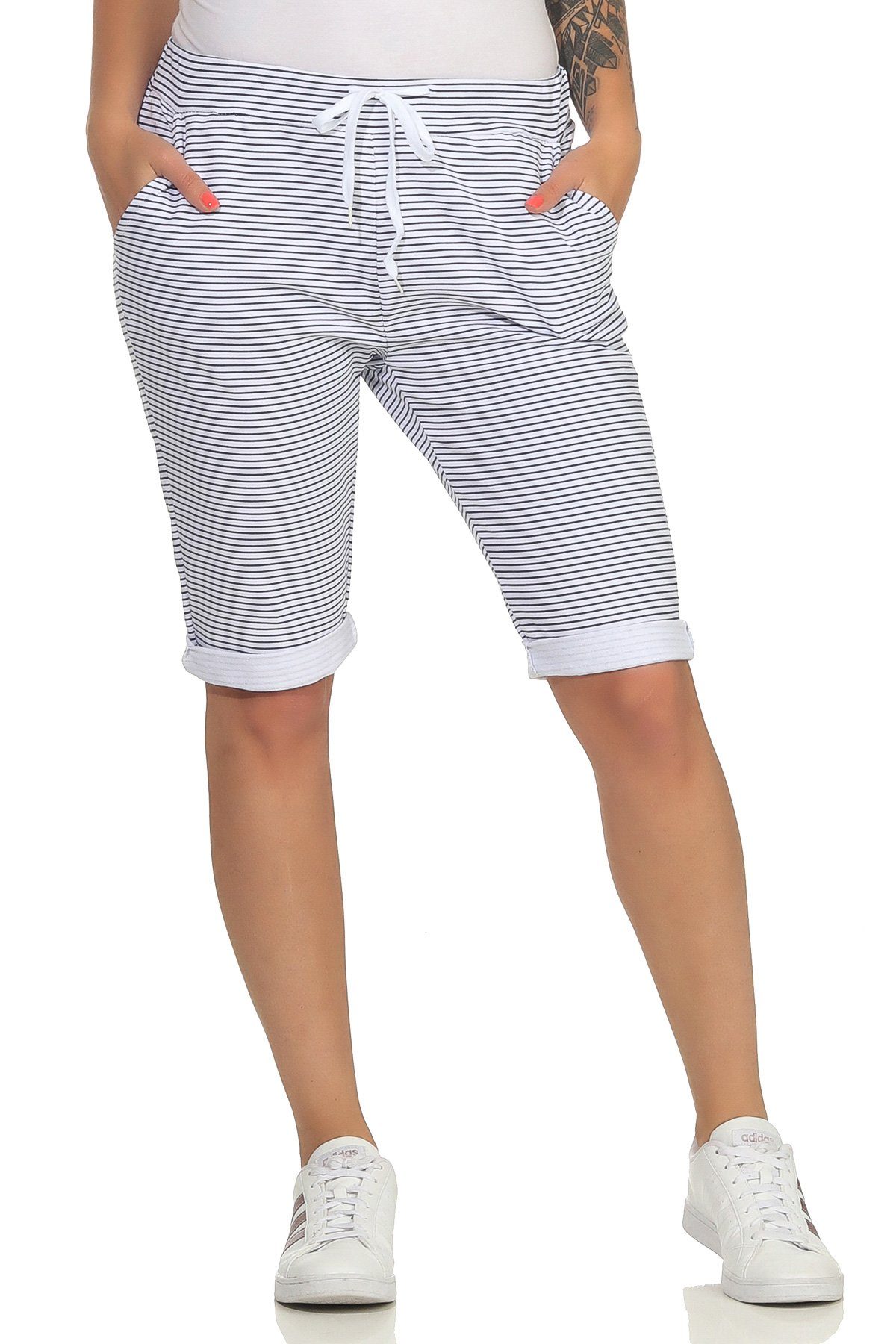 CLEO STYLE Bermudas Damen Bermuda 921 günstig online kaufen